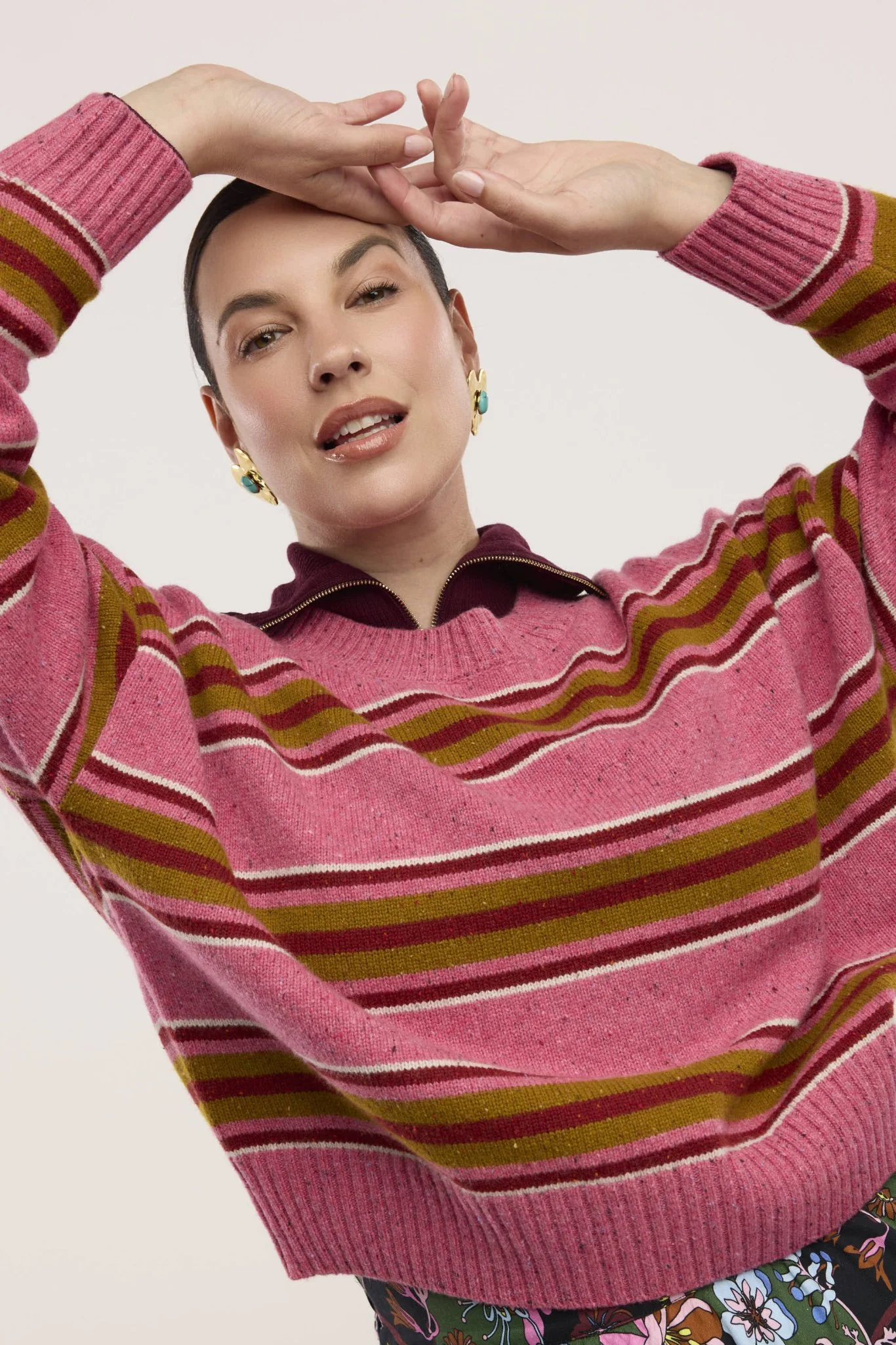 Always and Forever Stripe Jumper - Image 9