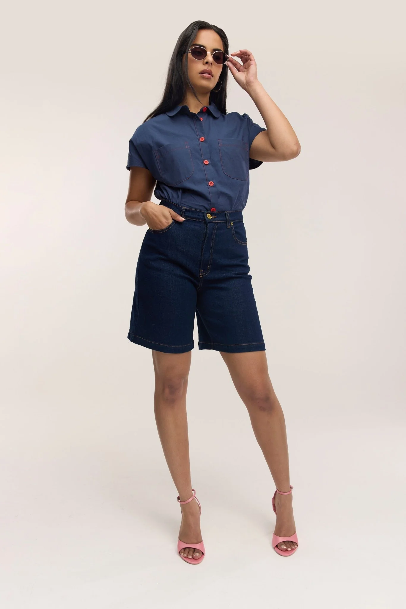 Companion Denim Short - Image 3