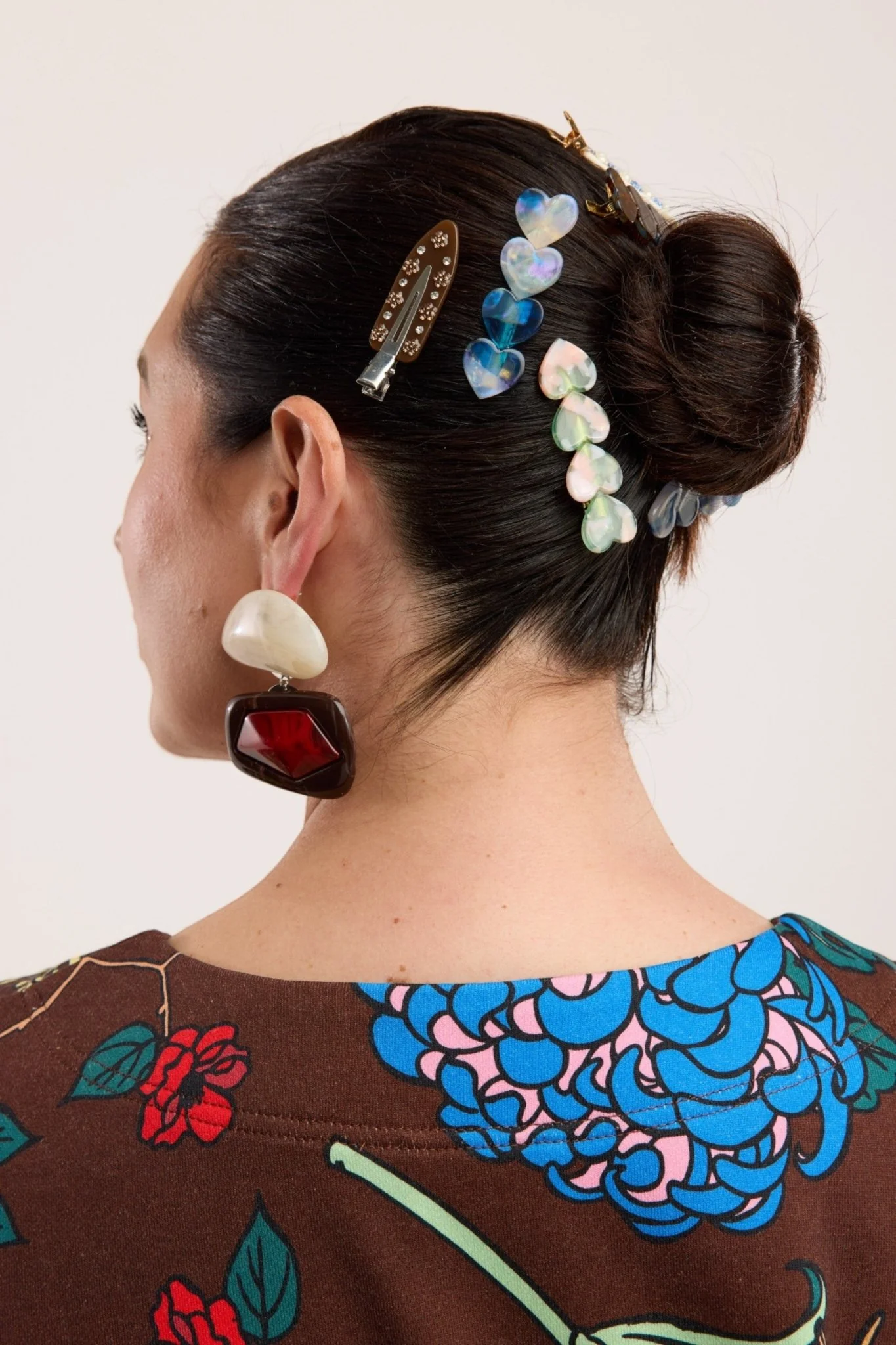 Endless Heart Hair Clip Set - Image 2