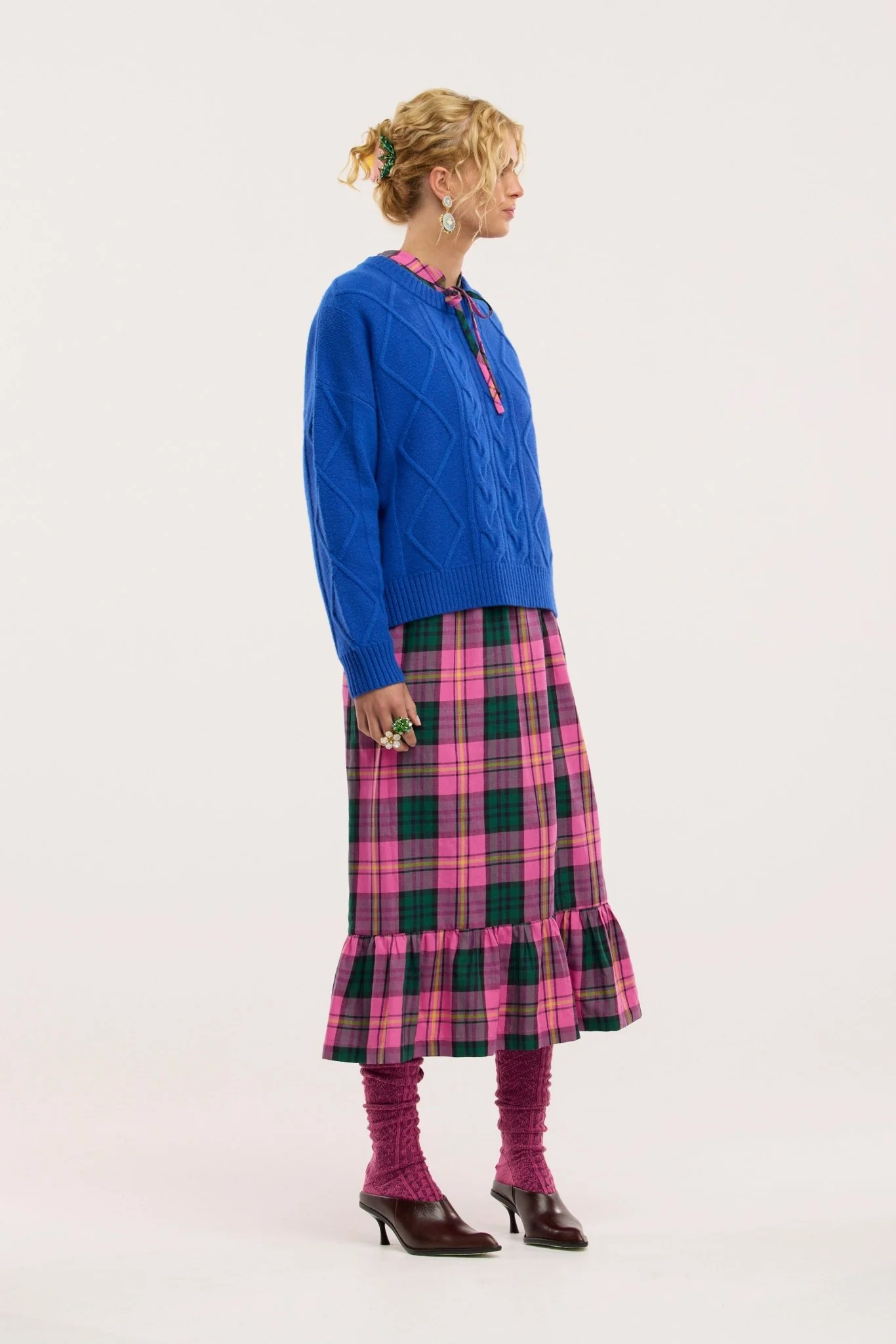 Eternity Cable Knit Jumper - Image 3