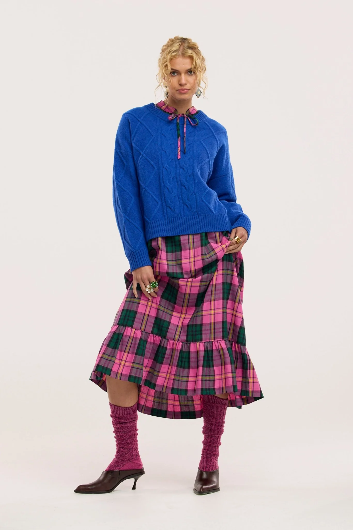 Eternity Cable Knit Jumper - Image 5