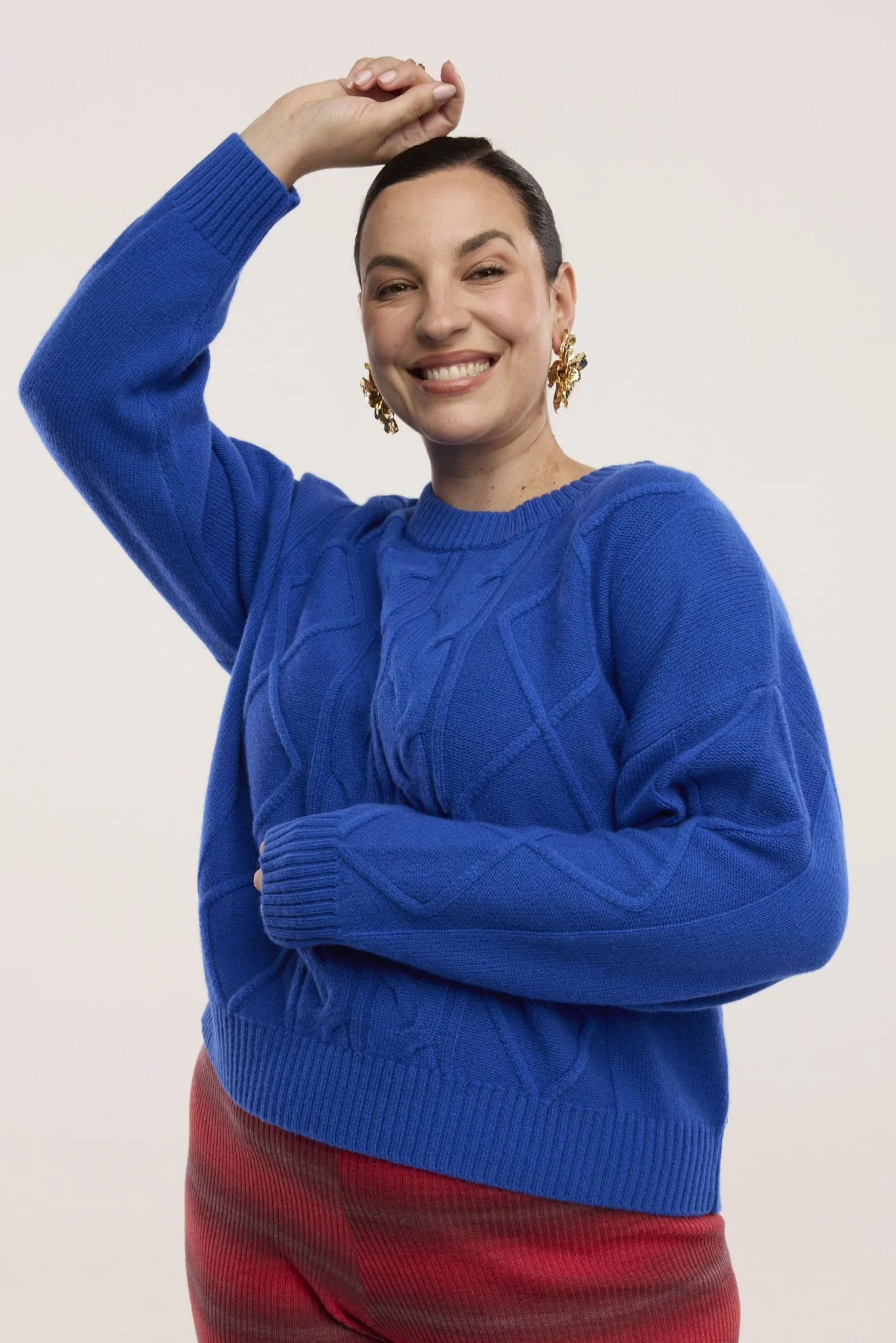 Eternity Cable Knit Jumper - Image 6