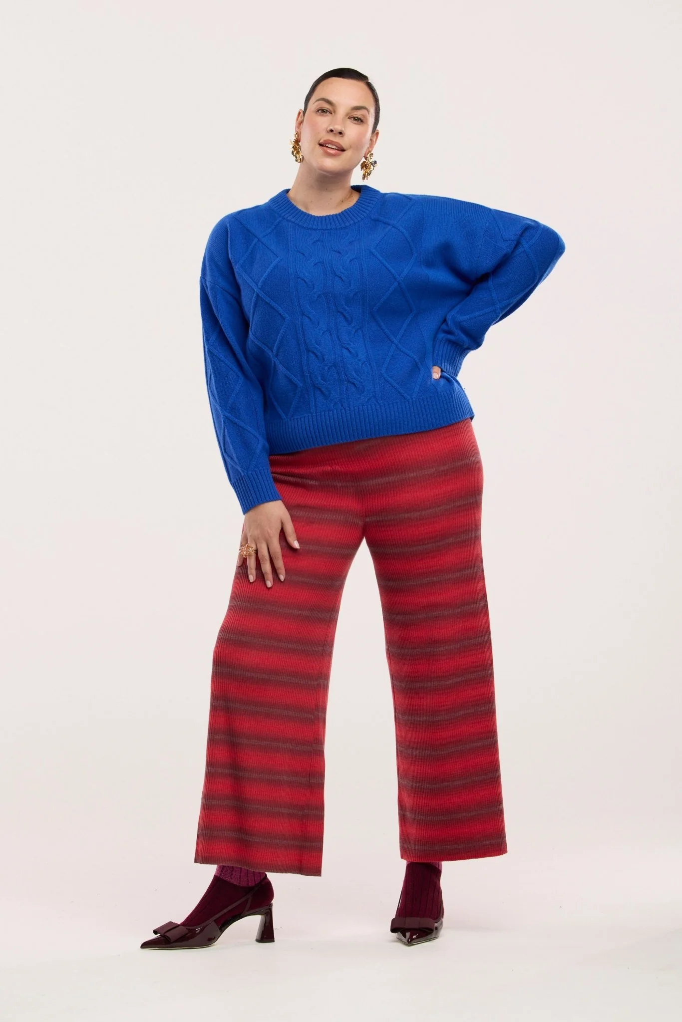 Eternity Cable Knit Jumper - Image 7