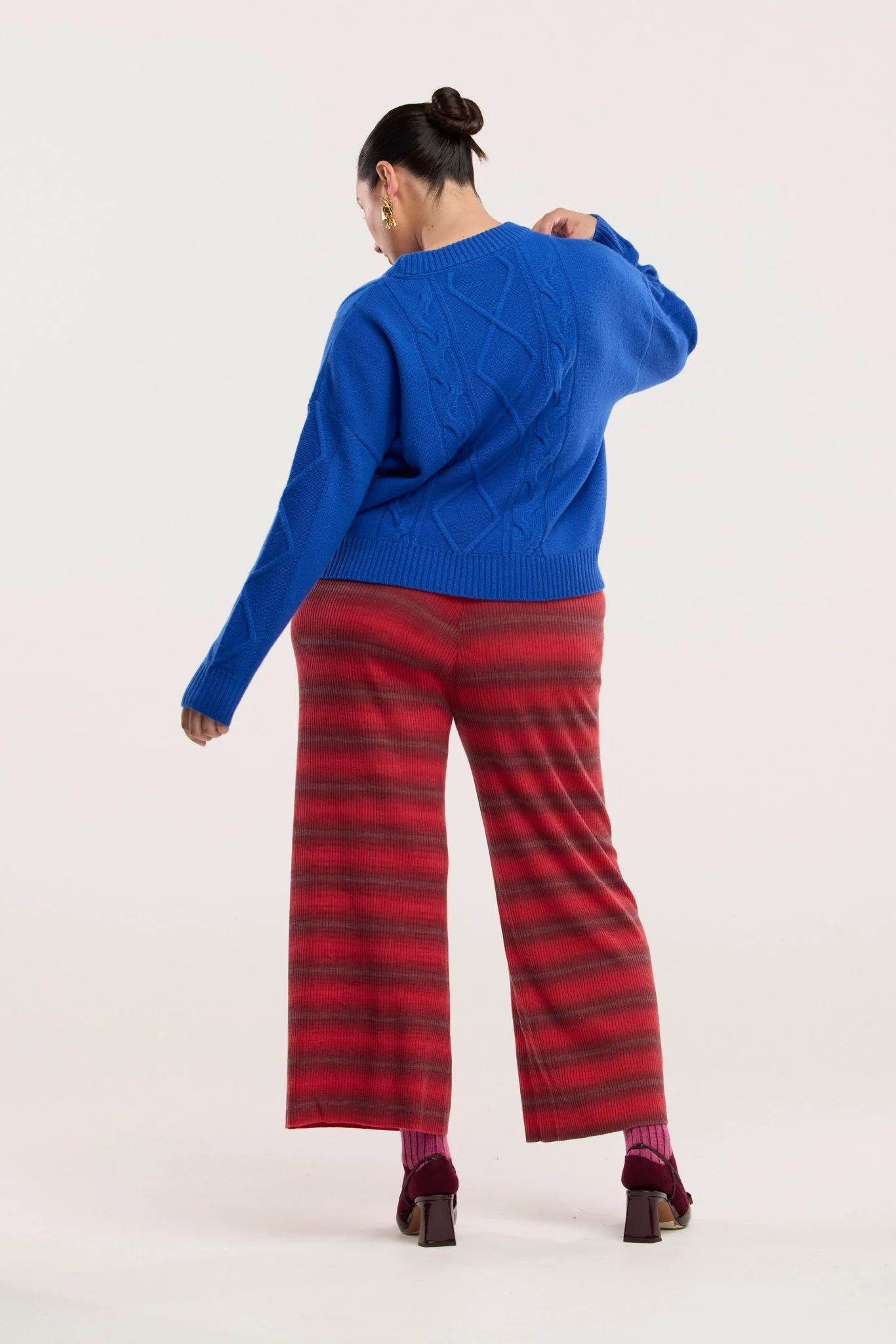 Eternity Cable Knit Jumper - Image 8