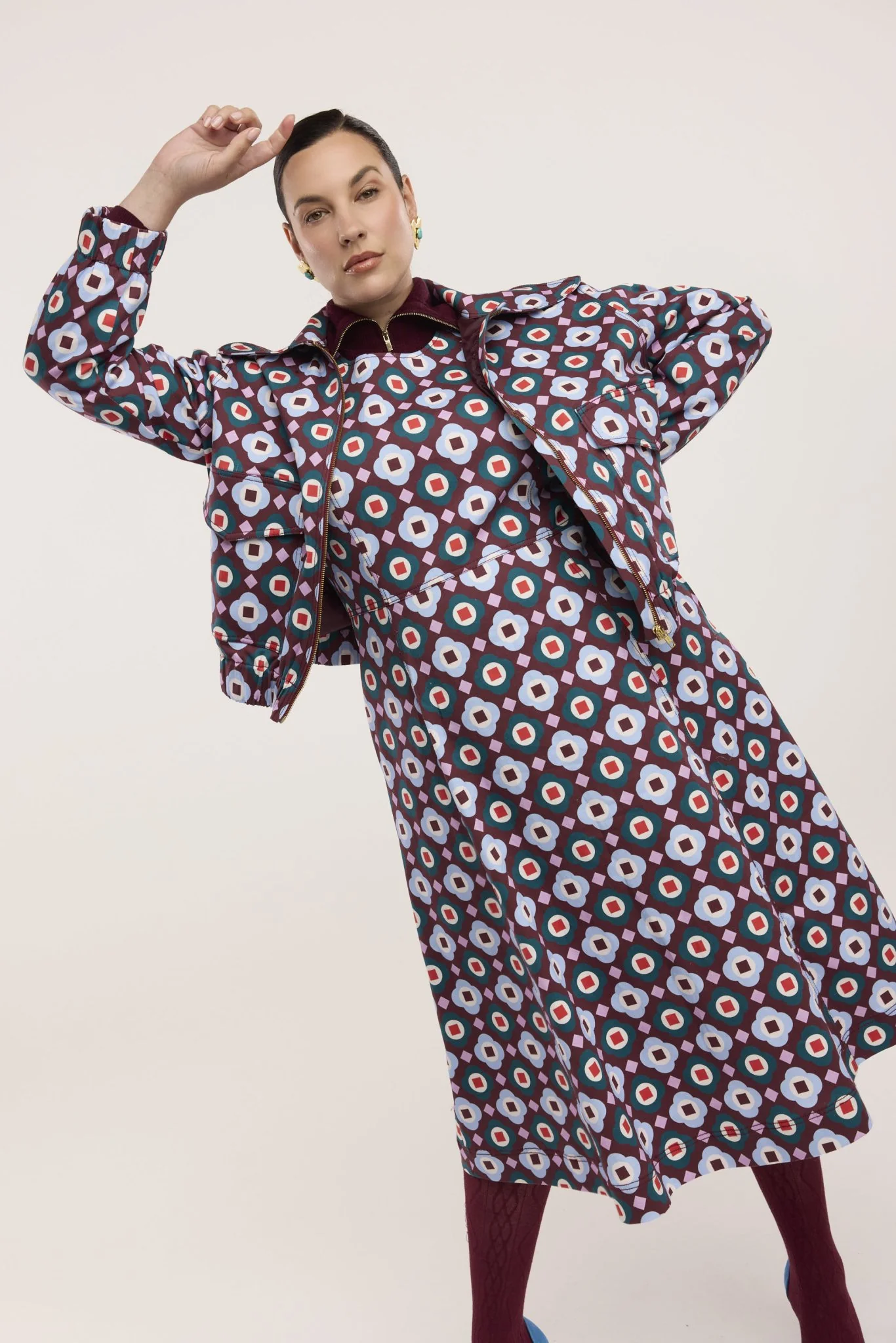 House Of Adornment Bomber Jacket - Image 12