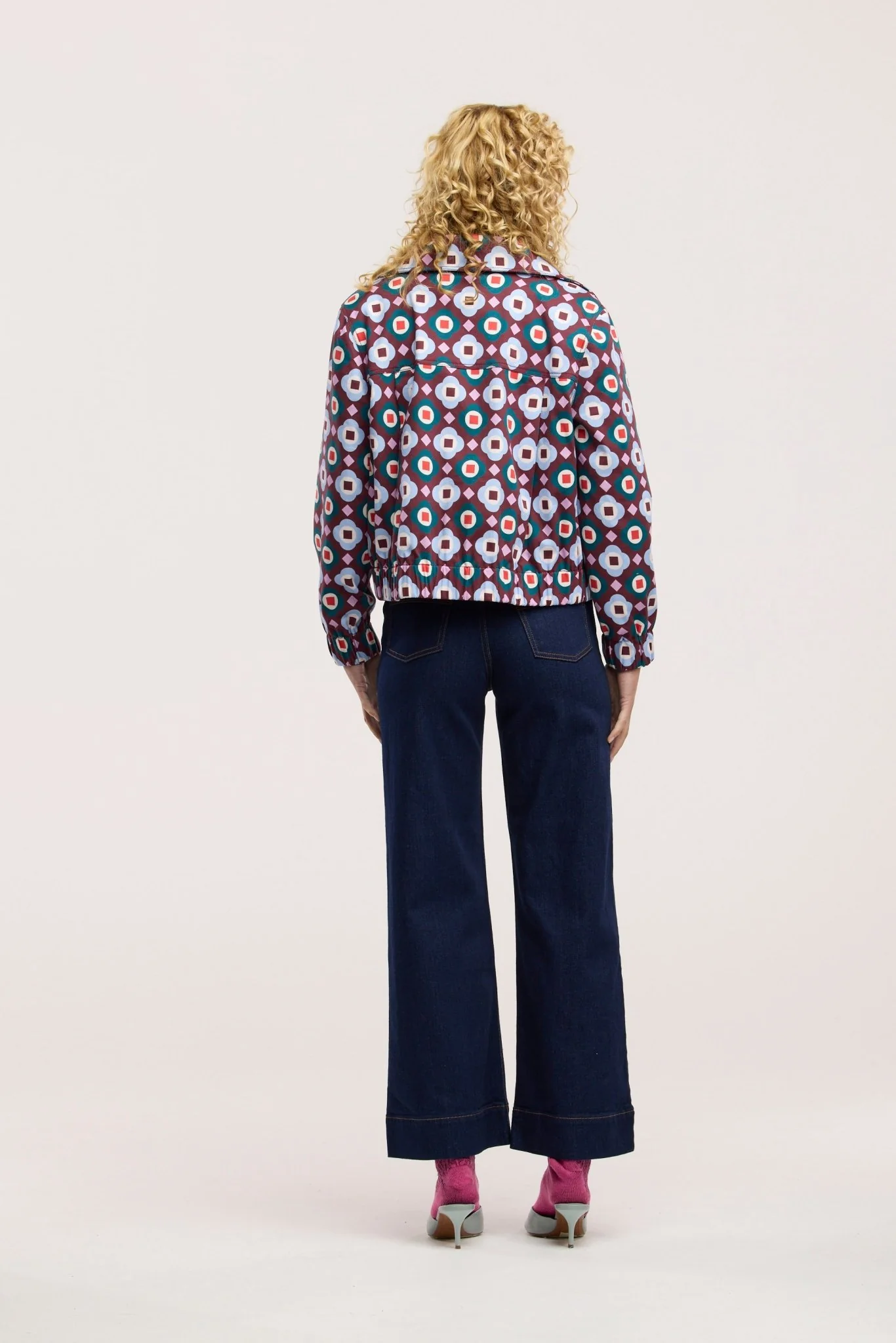 House Of Adornment Bomber Jacket - Image 3