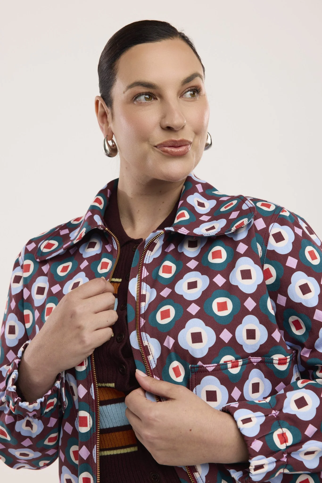 House Of Adornment Bomber Jacket - Image 7