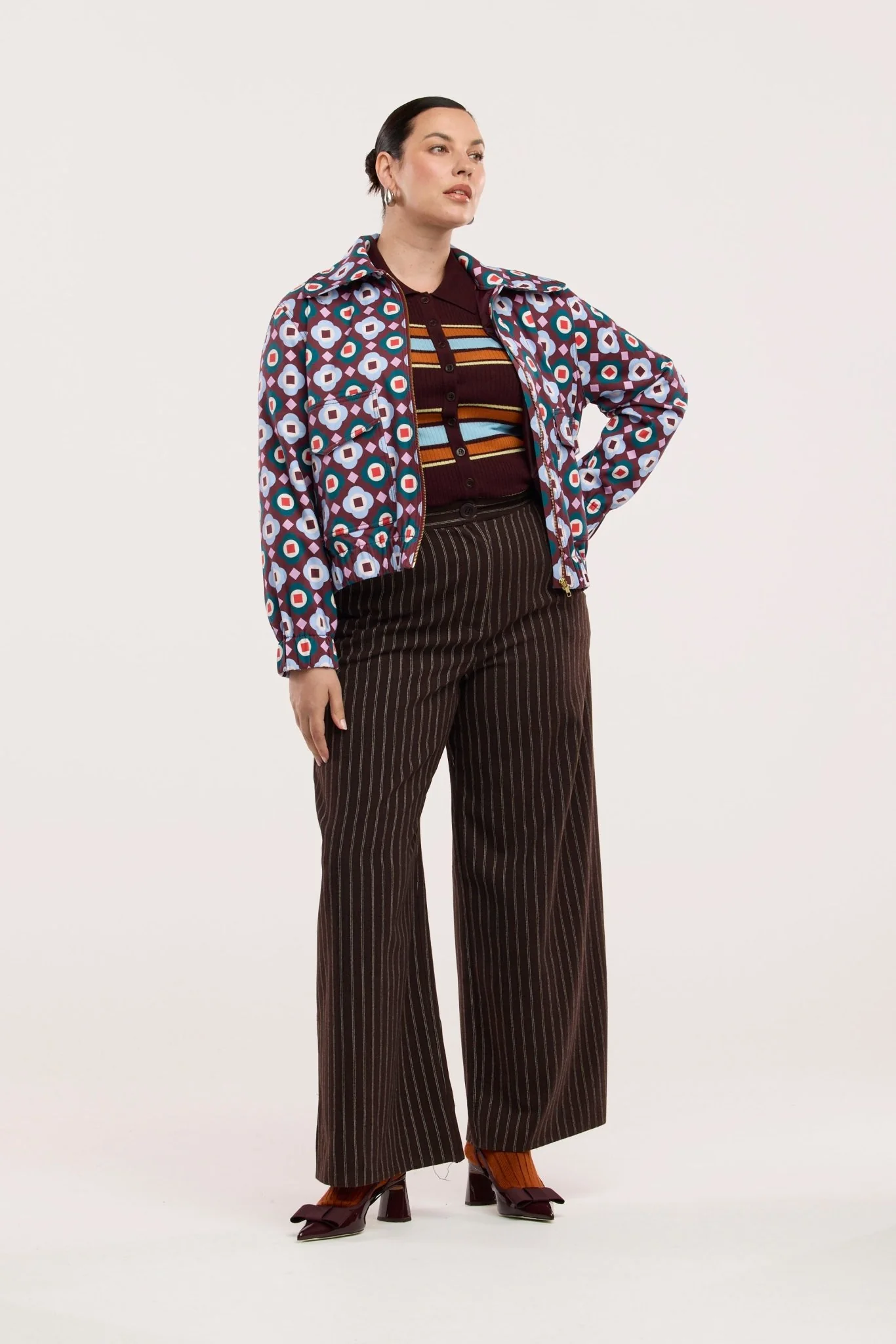 House Of Adornment Bomber Jacket - Image 8