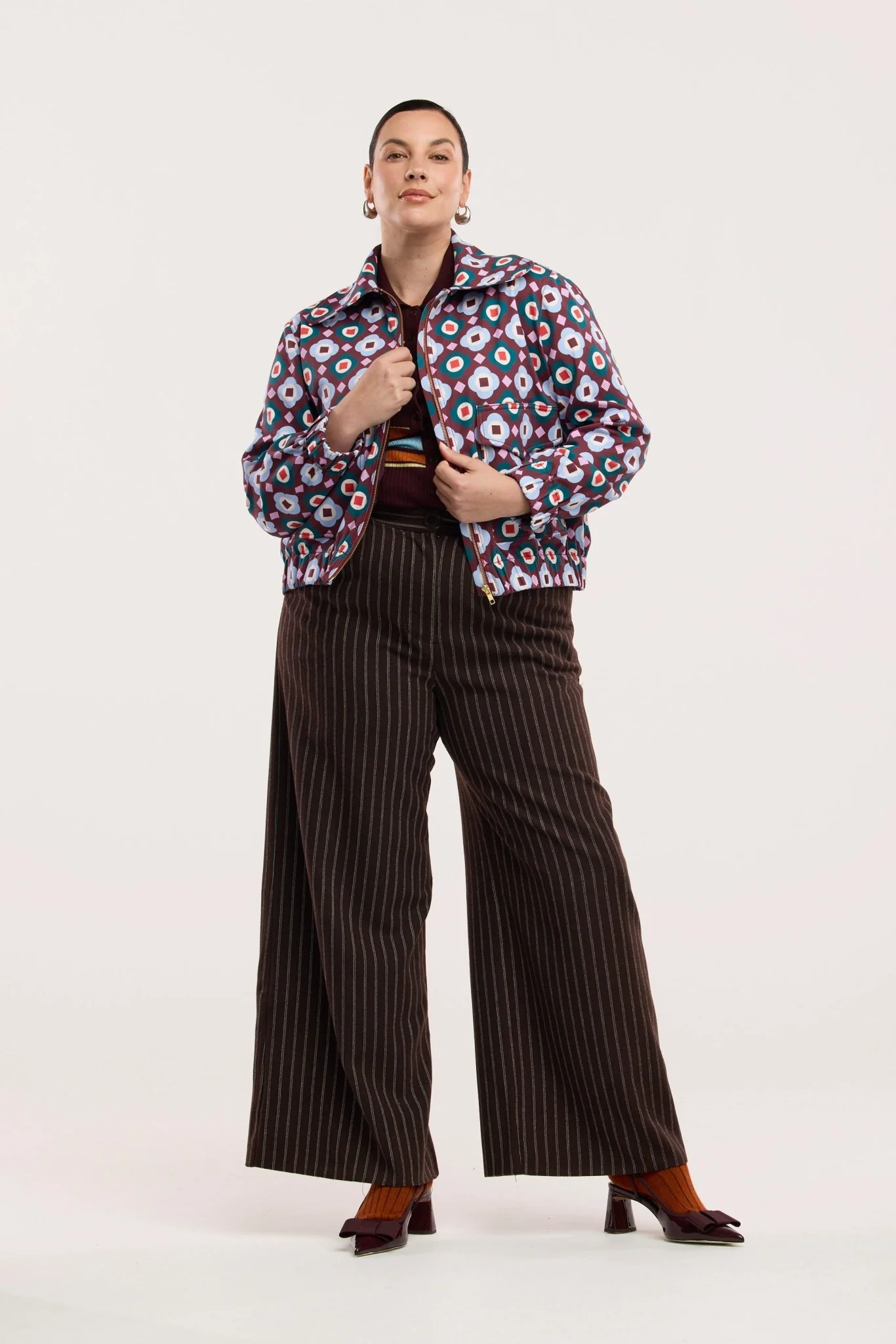 House Of Adornment Bomber Jacket - Image 9