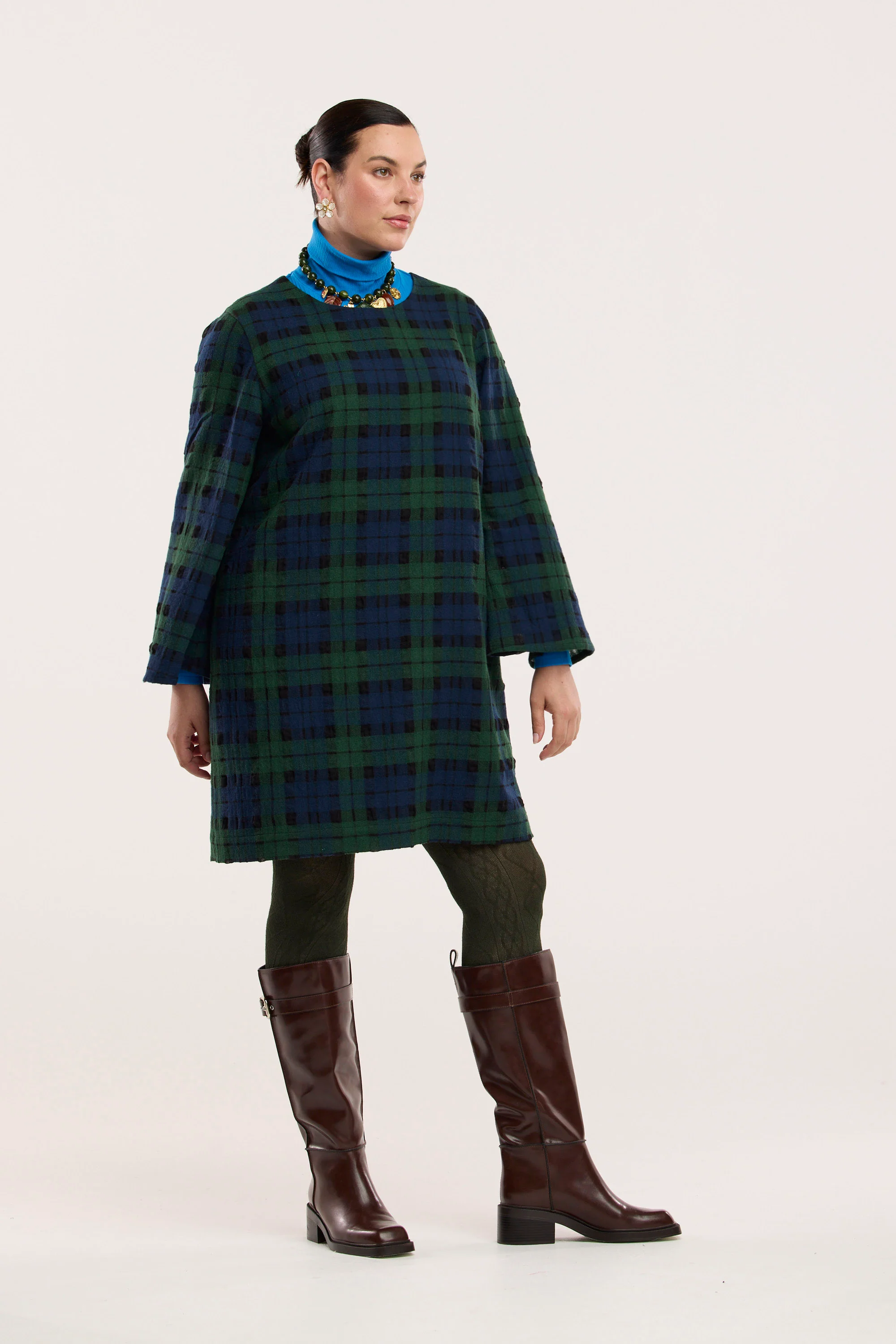 Kin Wool Shift Dress - Image 10