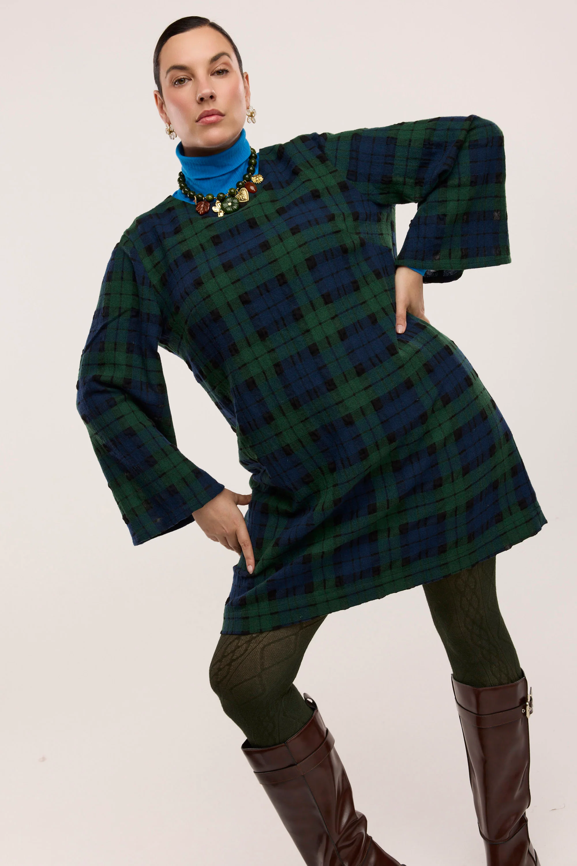 Kin Wool Shift Dress - Image 11