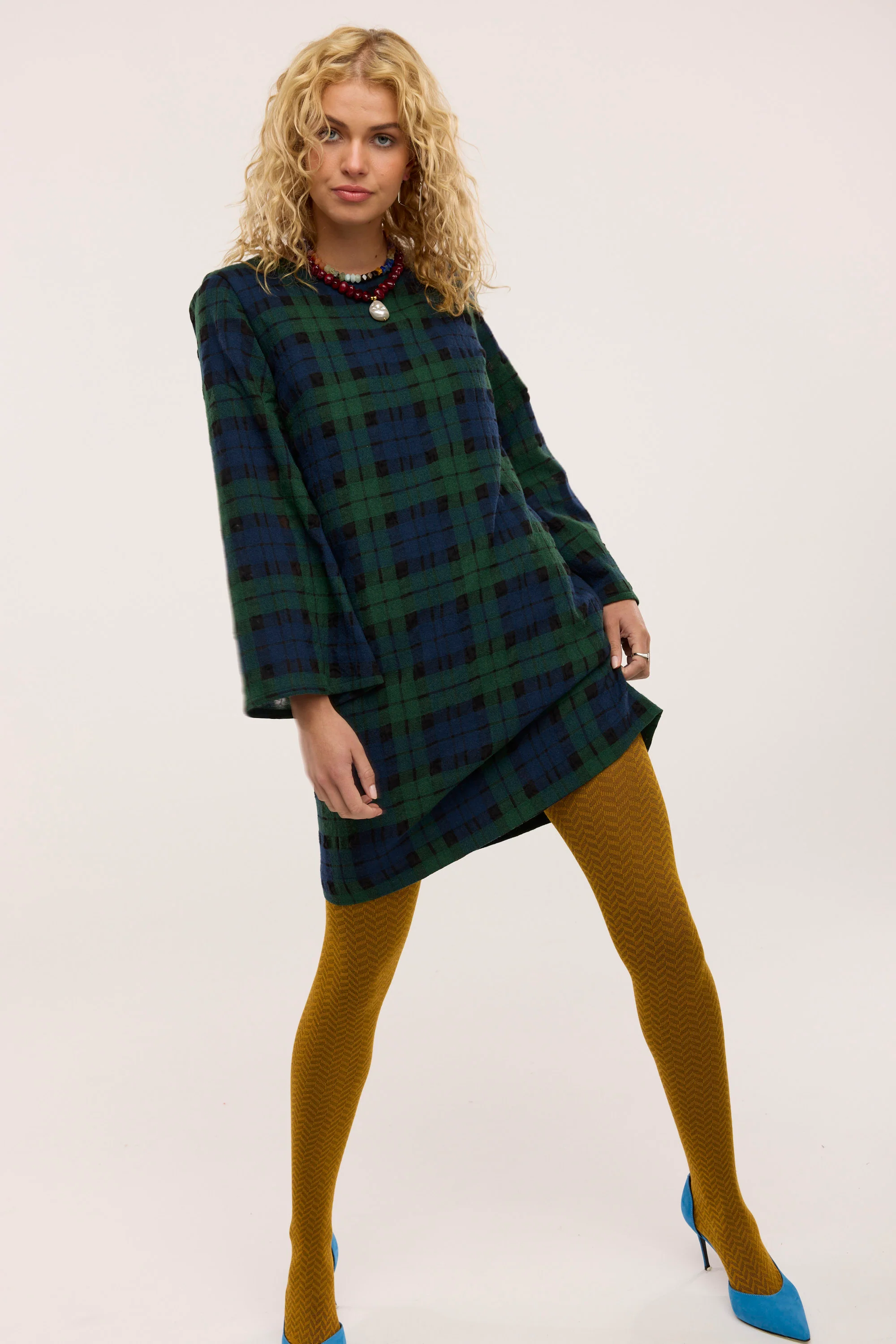 Kin Wool Shift Dress - Image 3