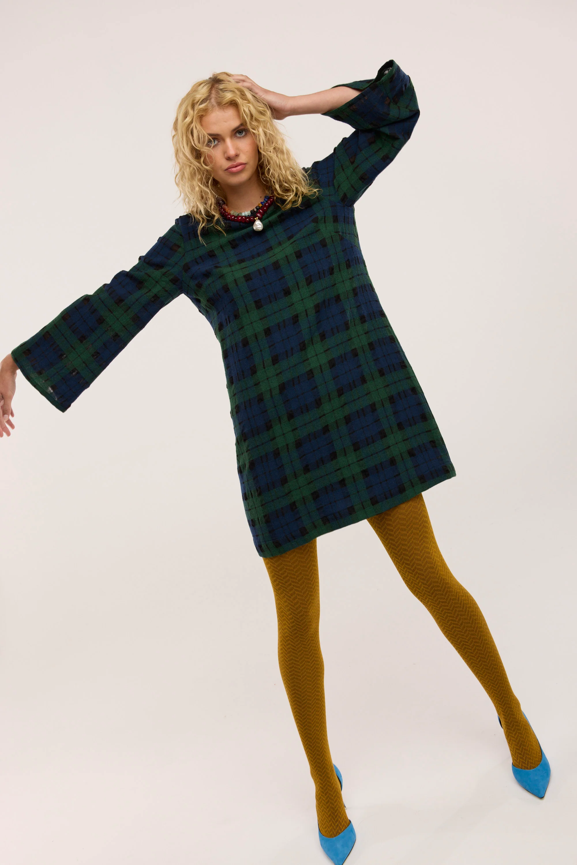 Kin Wool Shift Dress - Image 4