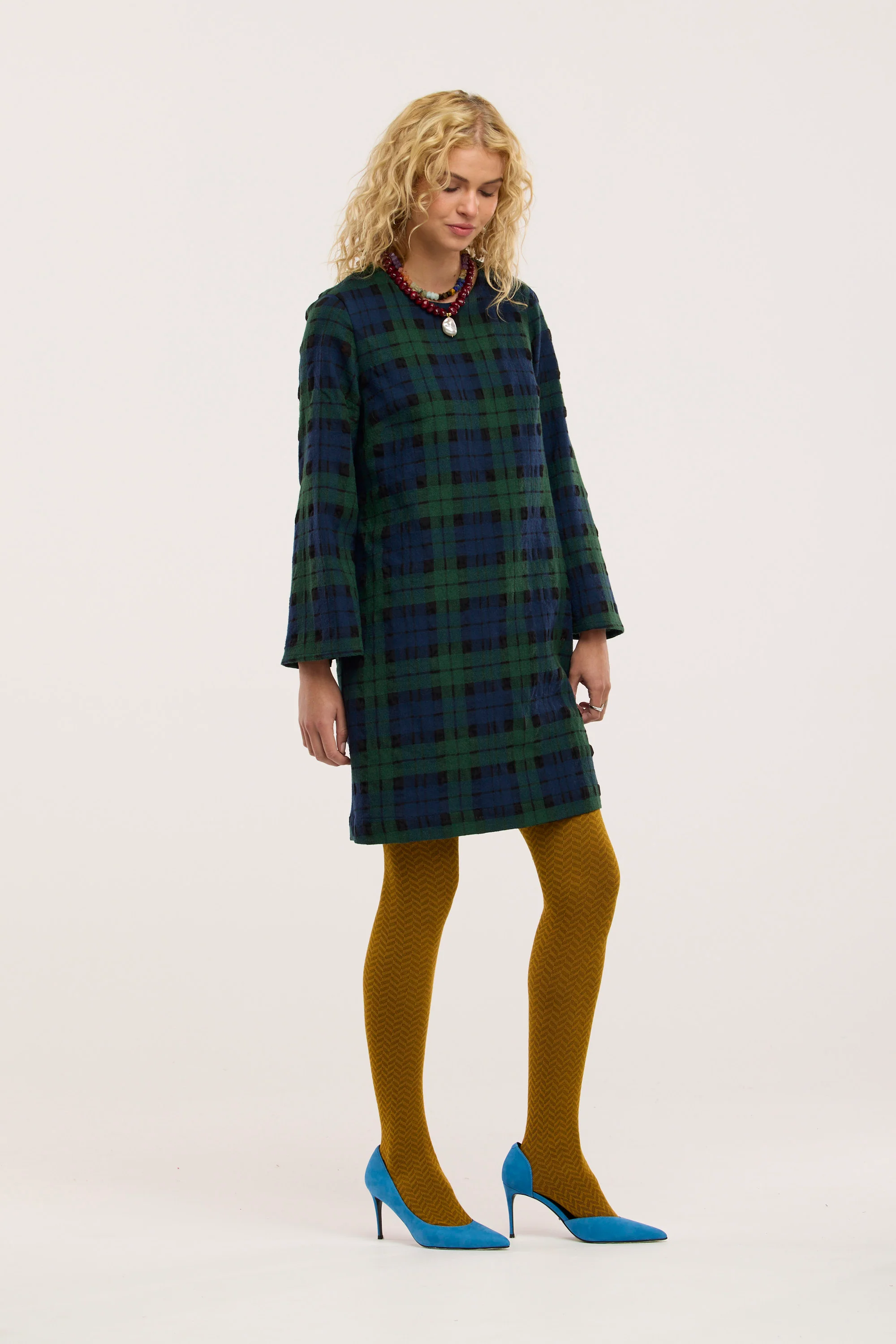 Kin Wool Shift Dress - Image 7