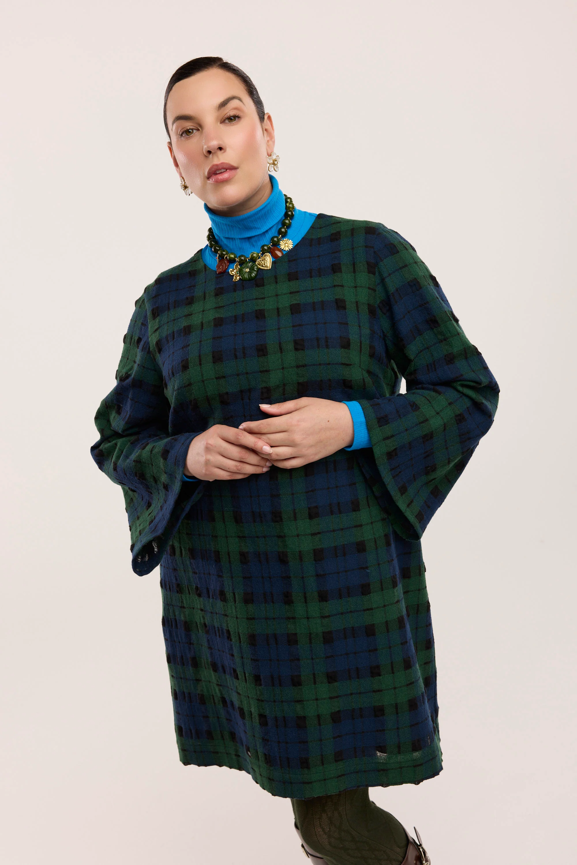 Kin Wool Shift Dress - Image 8