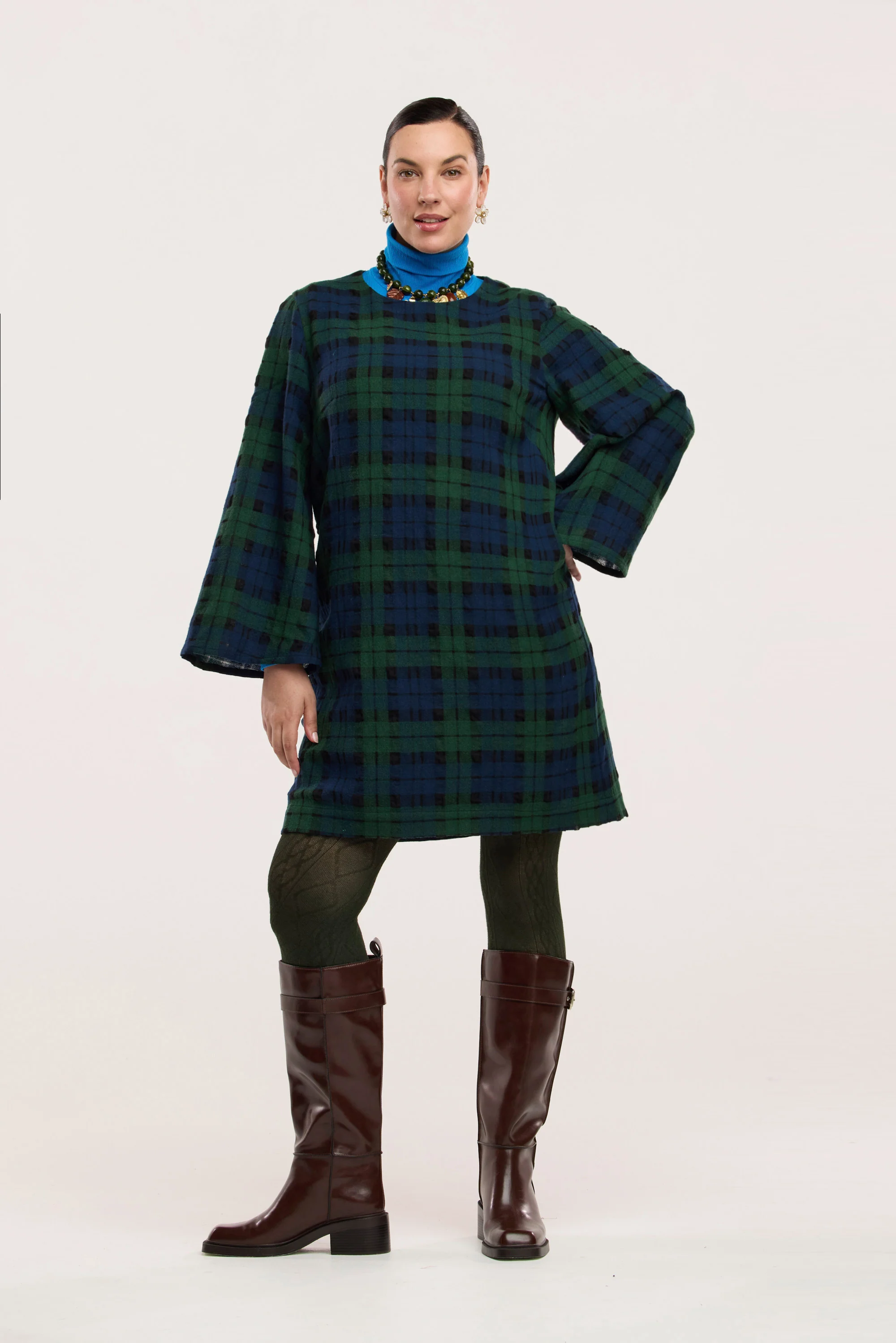 Kin Wool Shift Dress - Image 9
