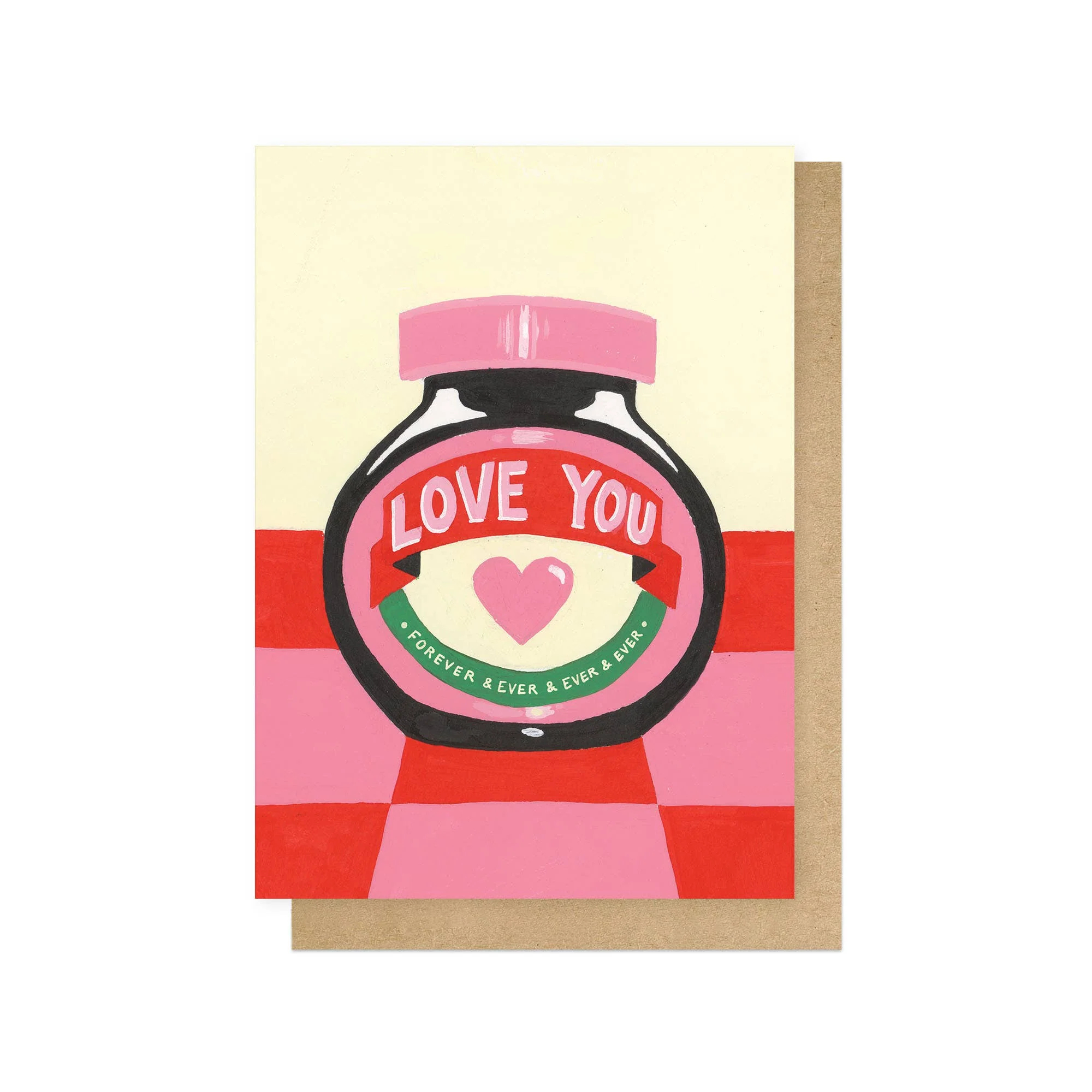 Love You Greetings Card