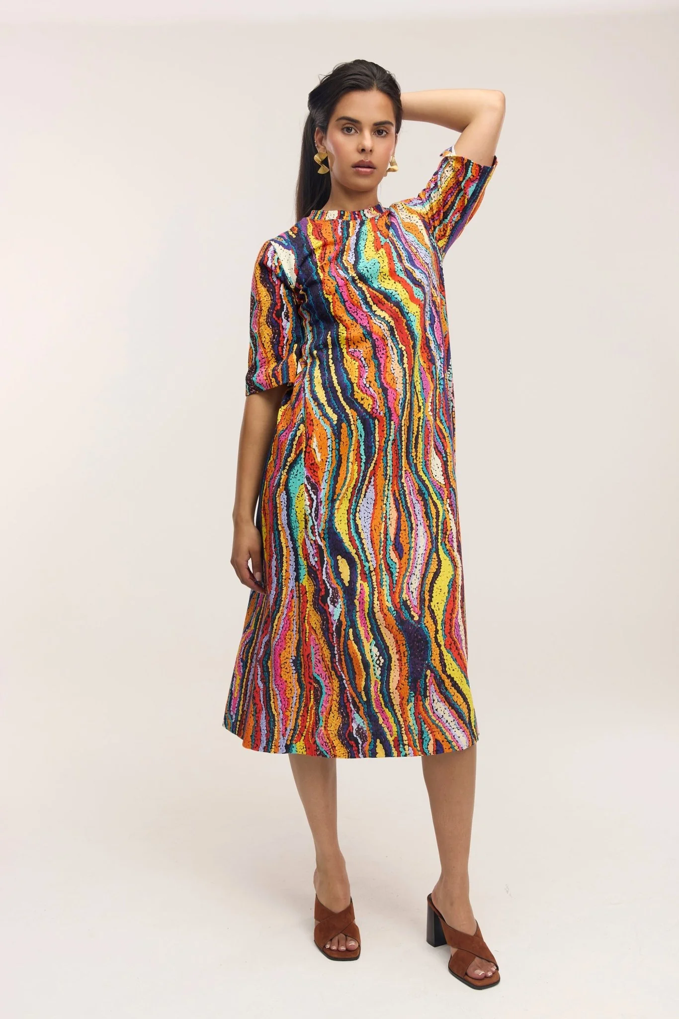 Magda Swing Dress - Image 3