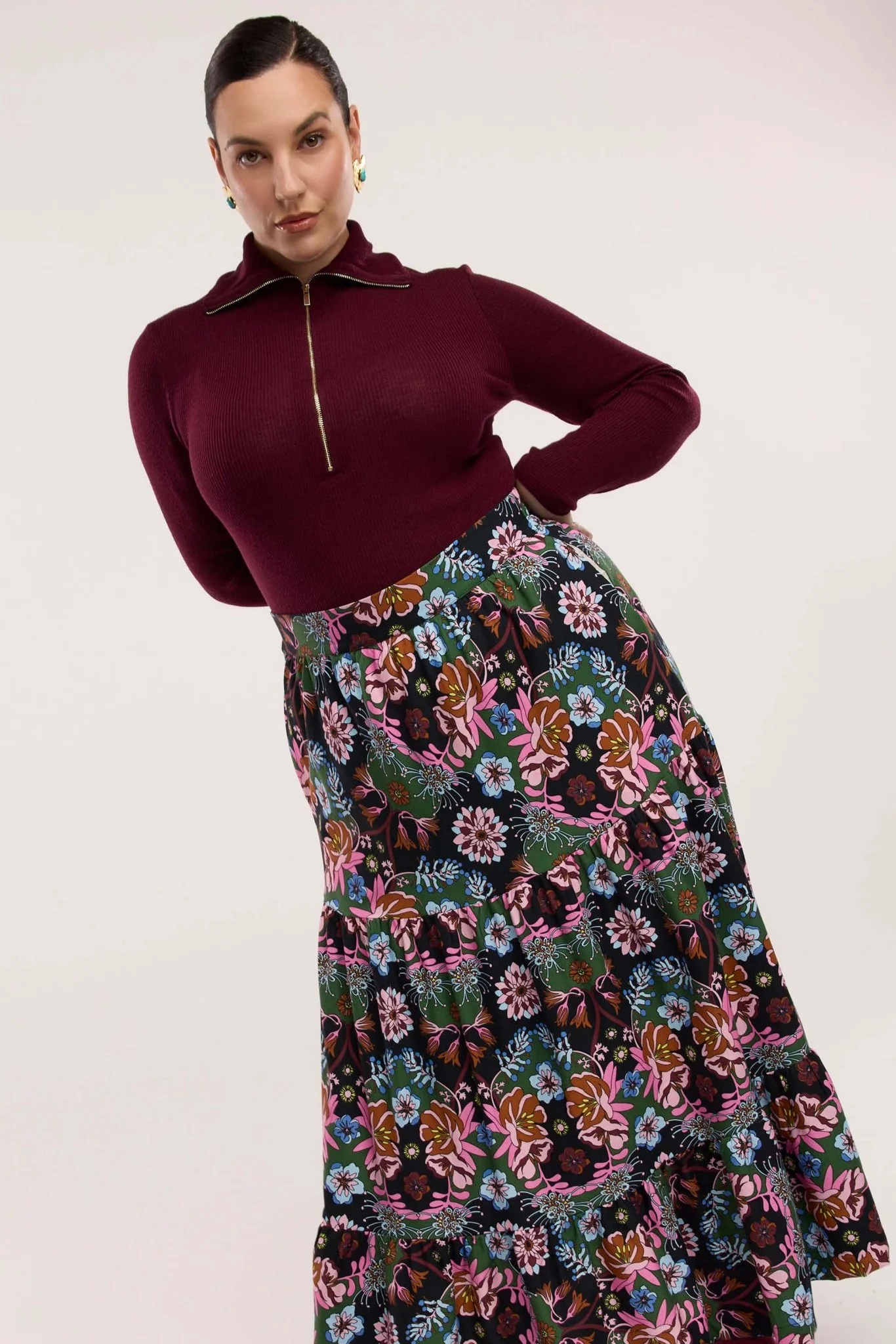 Merino Traveller Zip Roll Neck - Image 8