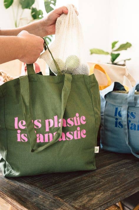 Less Plastic Is Fantastic Tote - Image 6