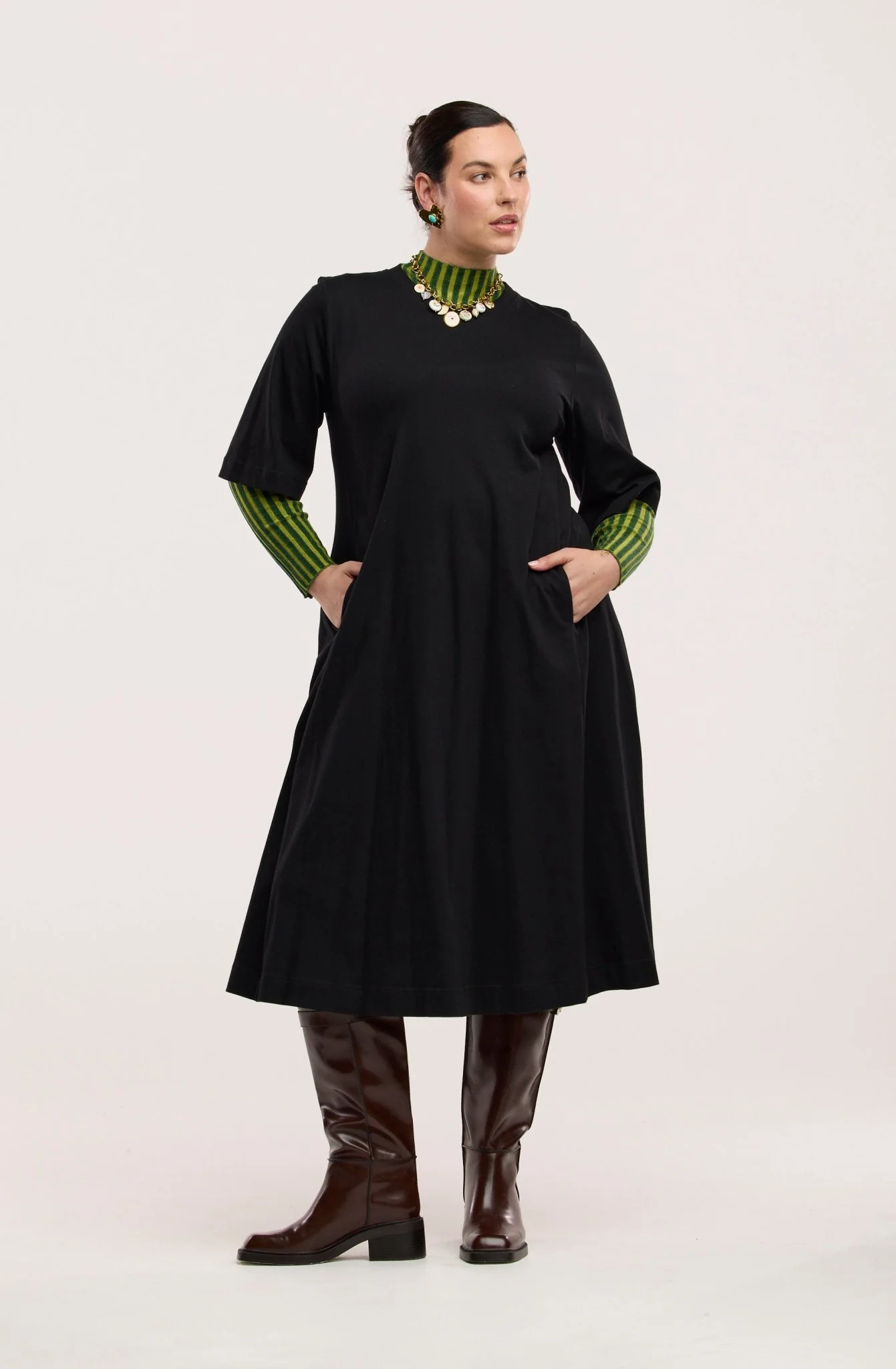 Organic Traveller Midi Dress - Image 3