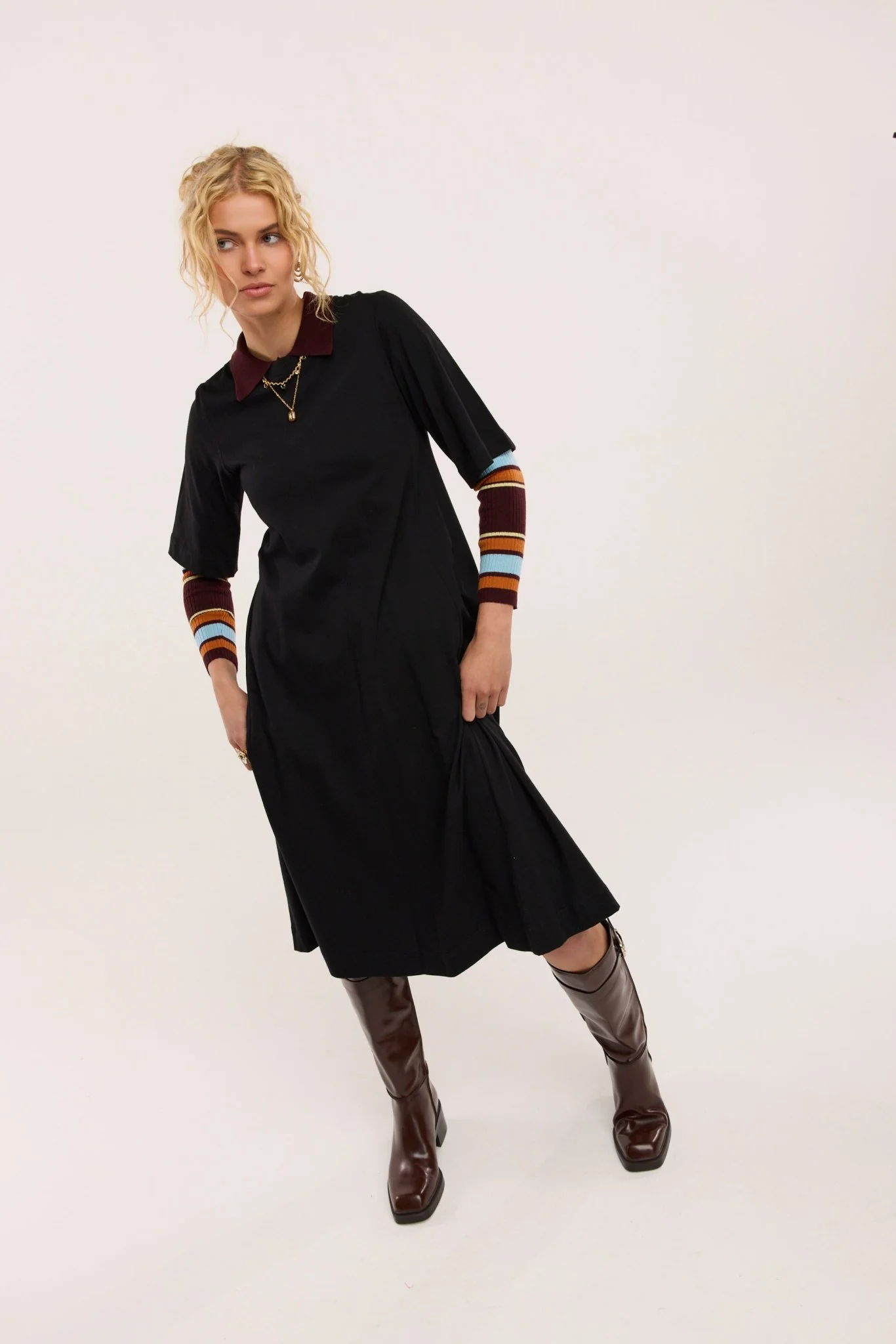 Organic Traveller Midi Dress - Image 5