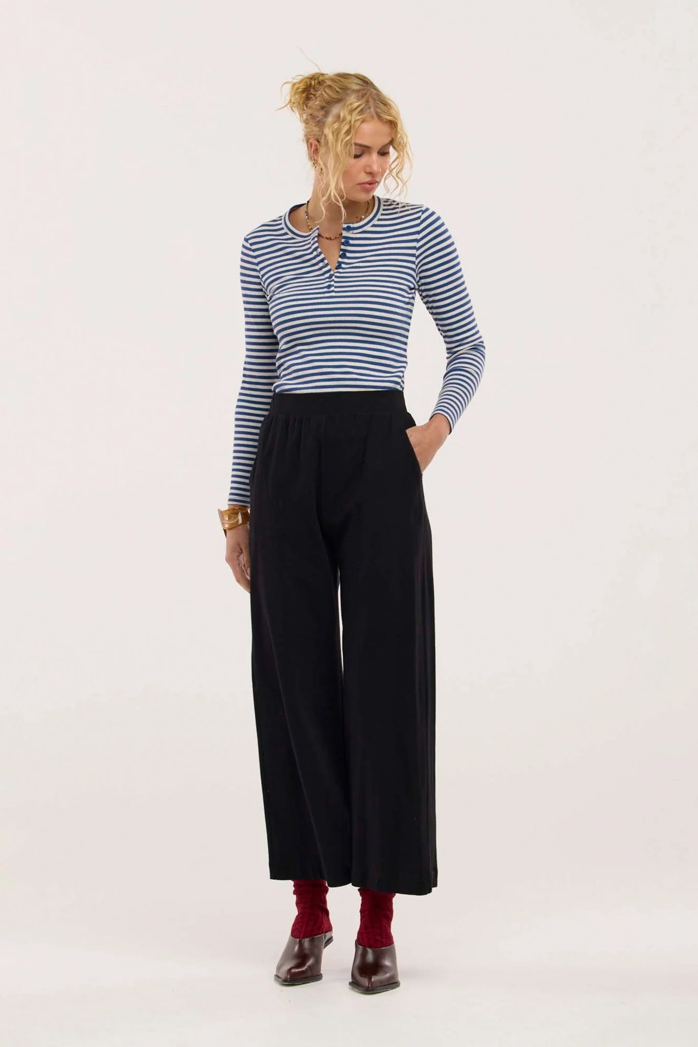 Organic Traveller Wide Leg Pant - Image 6
