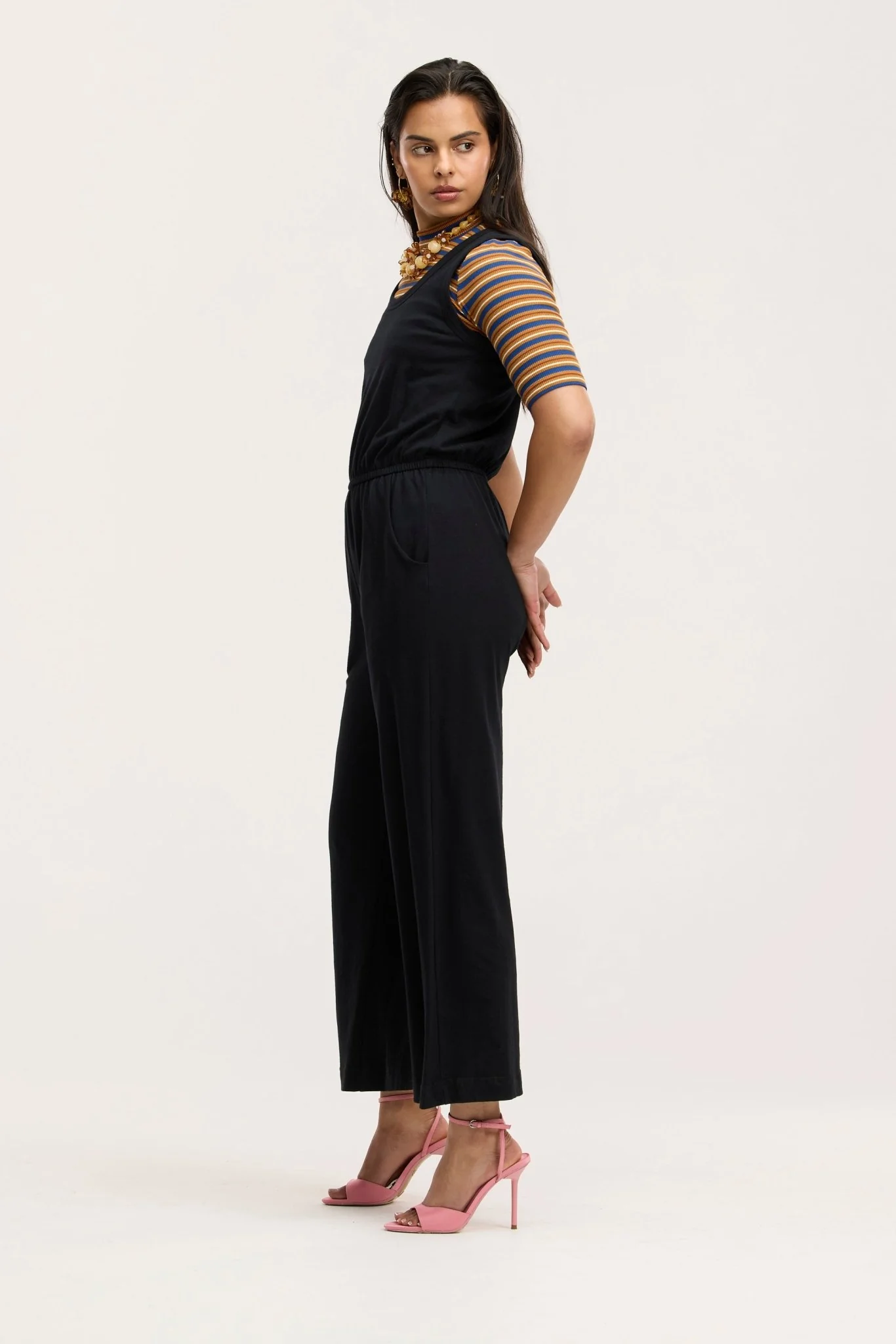 Organic Wide Leg Traveller Jumpsuit - Image 4