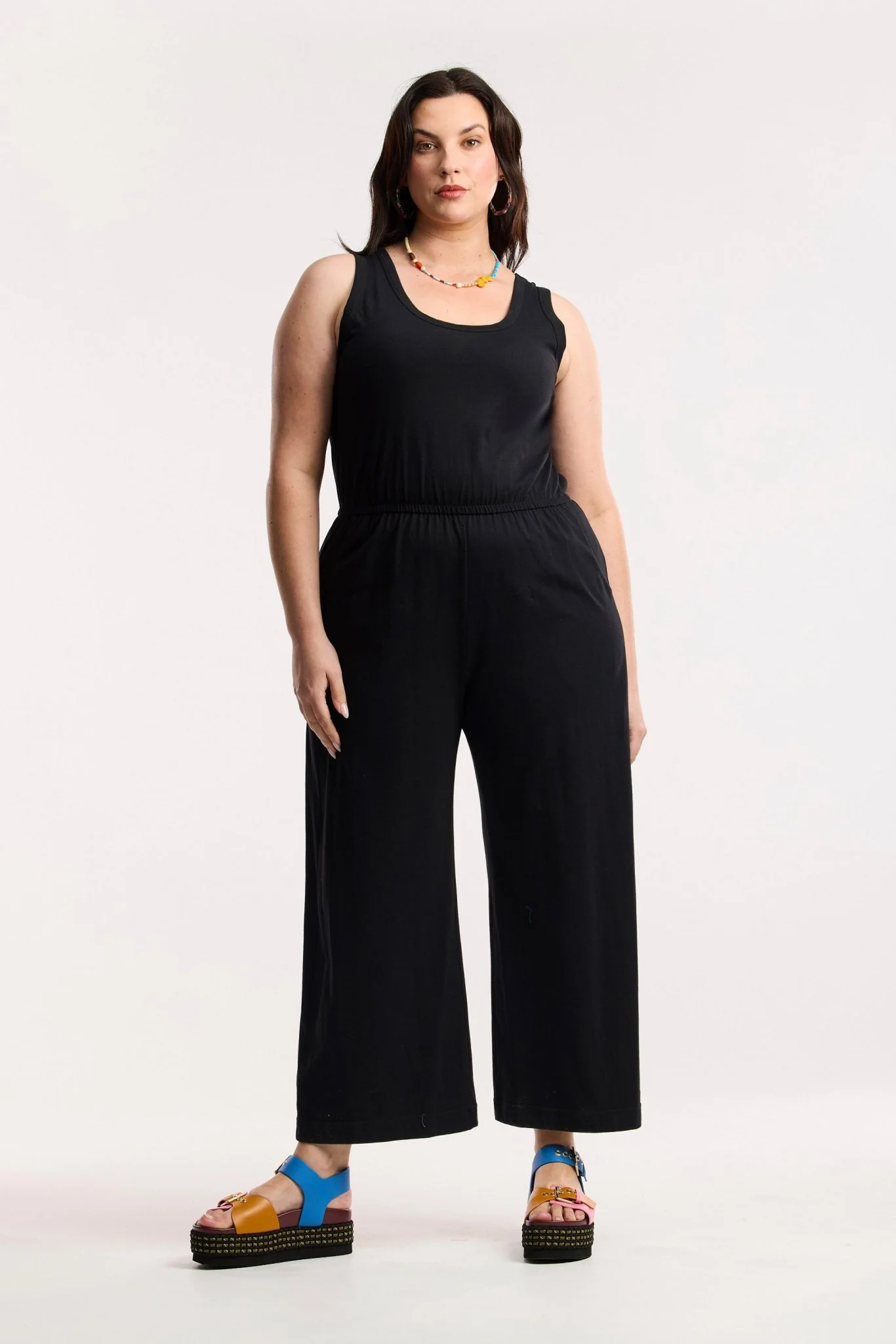 Organic Wide Leg Traveller Jumpsuit - Image 6