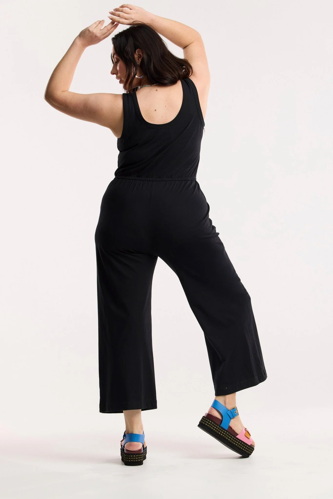 Organic Wide Leg Traveller Jumpsuit - Image 9