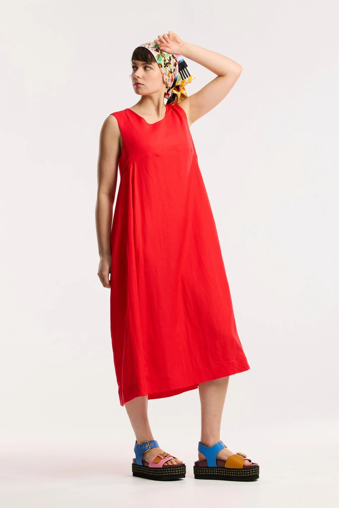 Perseverance Midi Swing Dress - Image 3