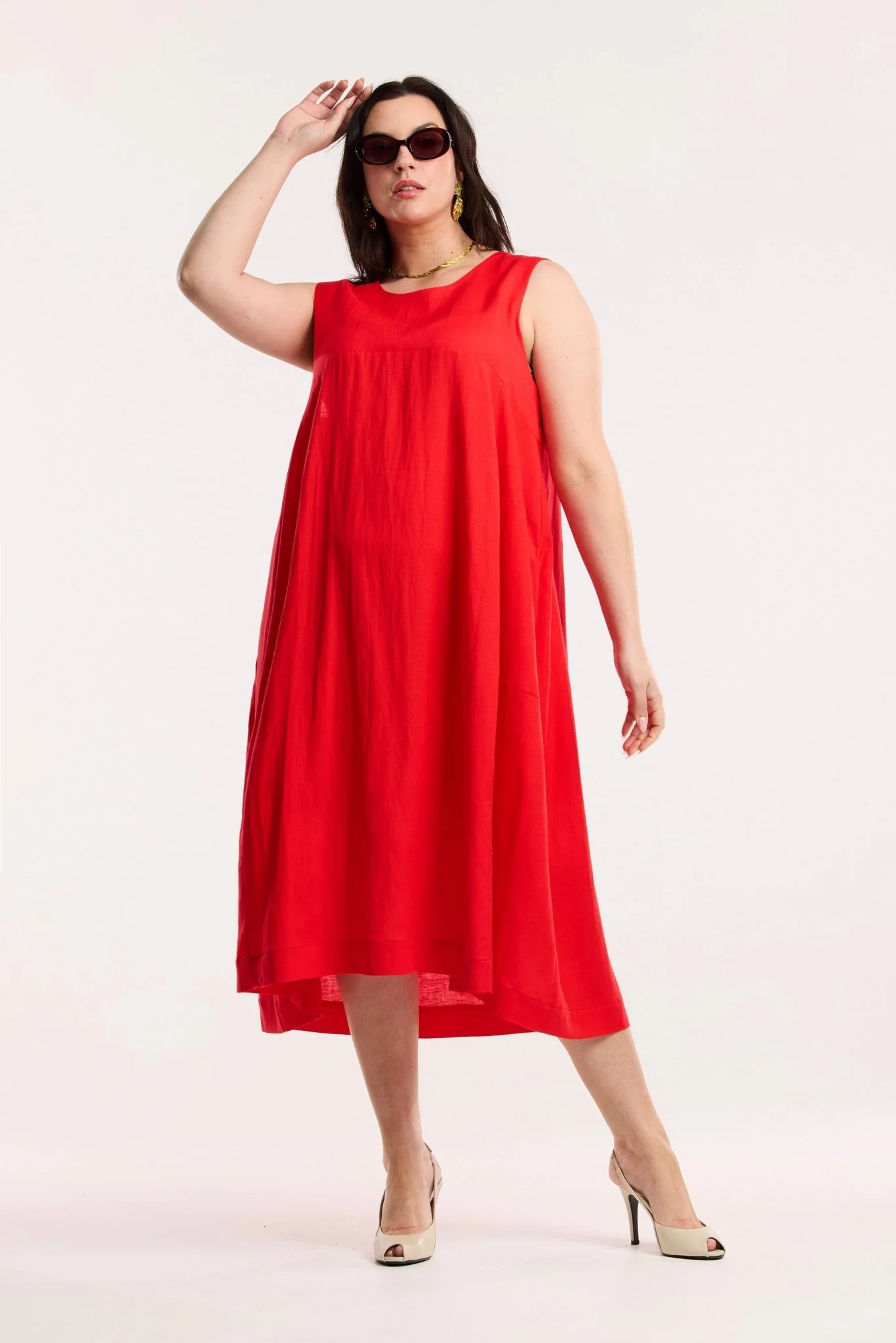 Perseverance Midi Swing Dress - Image 4