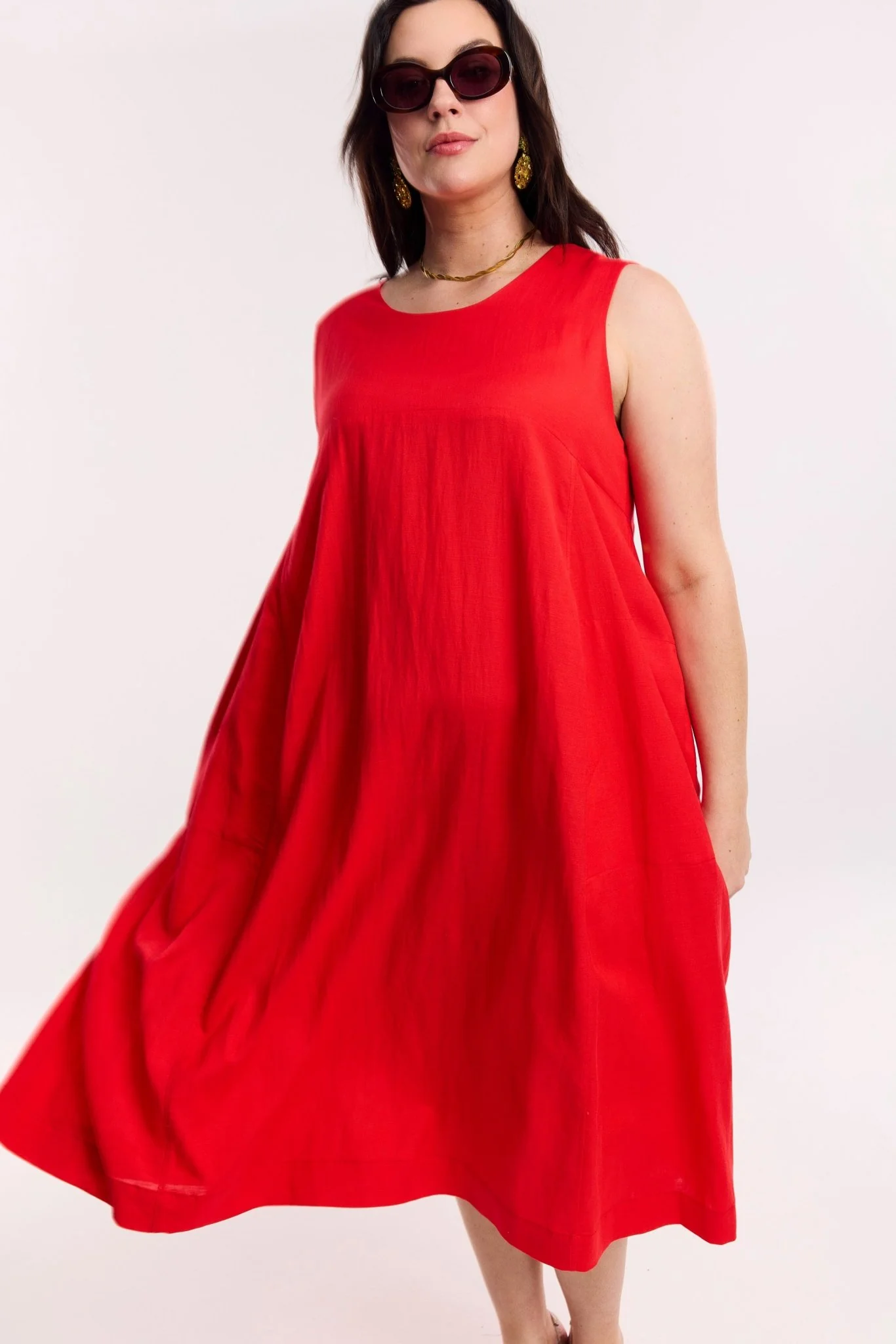 Perseverance Midi Swing Dress - Image 5