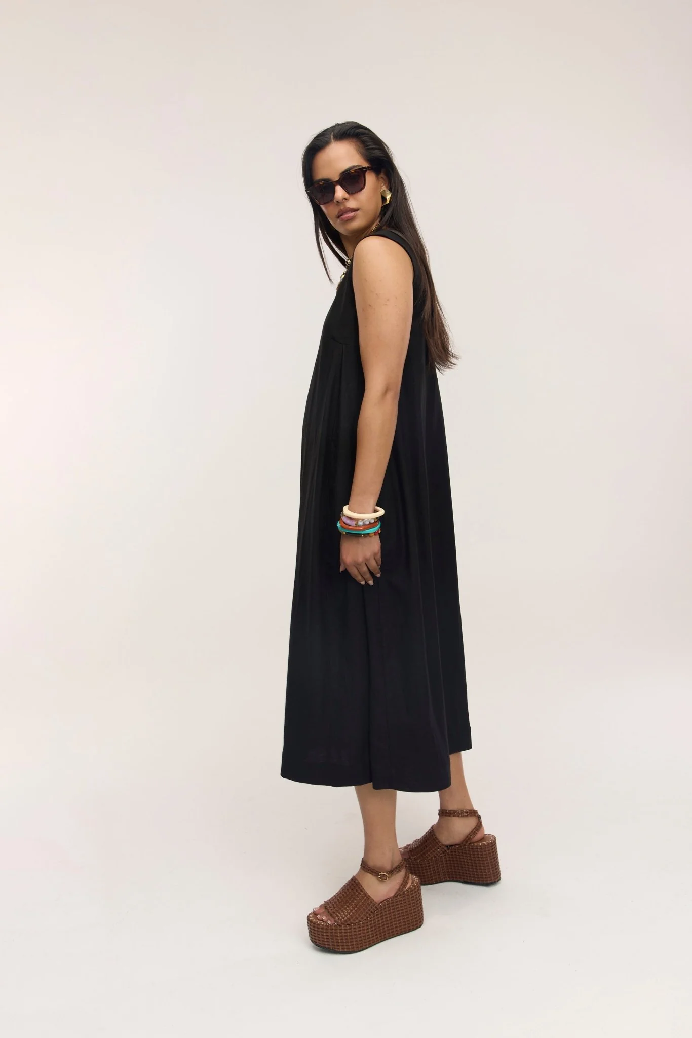 Perseverance Sleeveless Midi Dress - Image 3