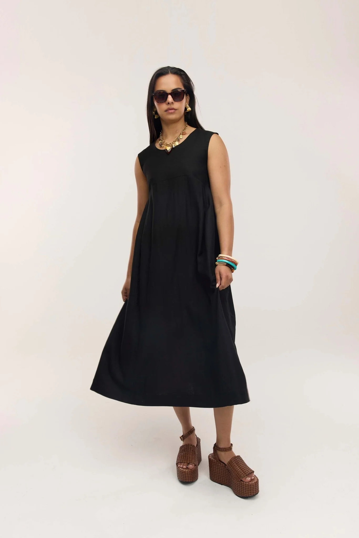 Perseverance Sleeveless Midi Dress - Image 5