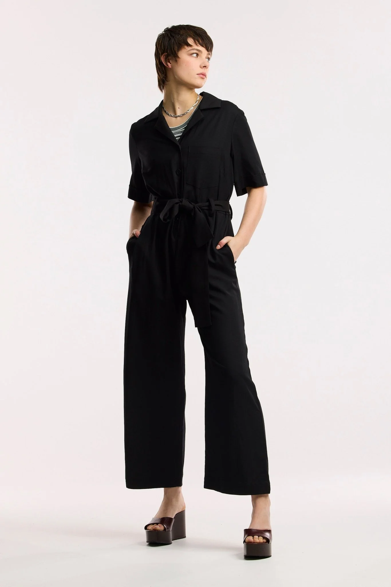 Perseverance Wide Leg Boilersuit - Image 12