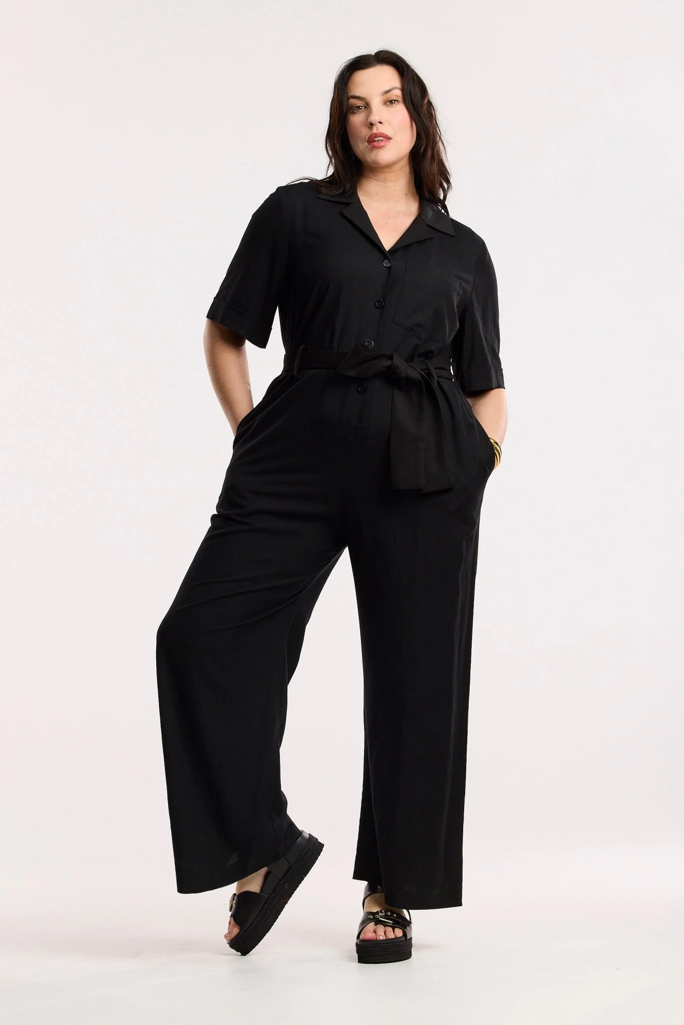 Perseverance Wide Leg Boilersuit - Image 6