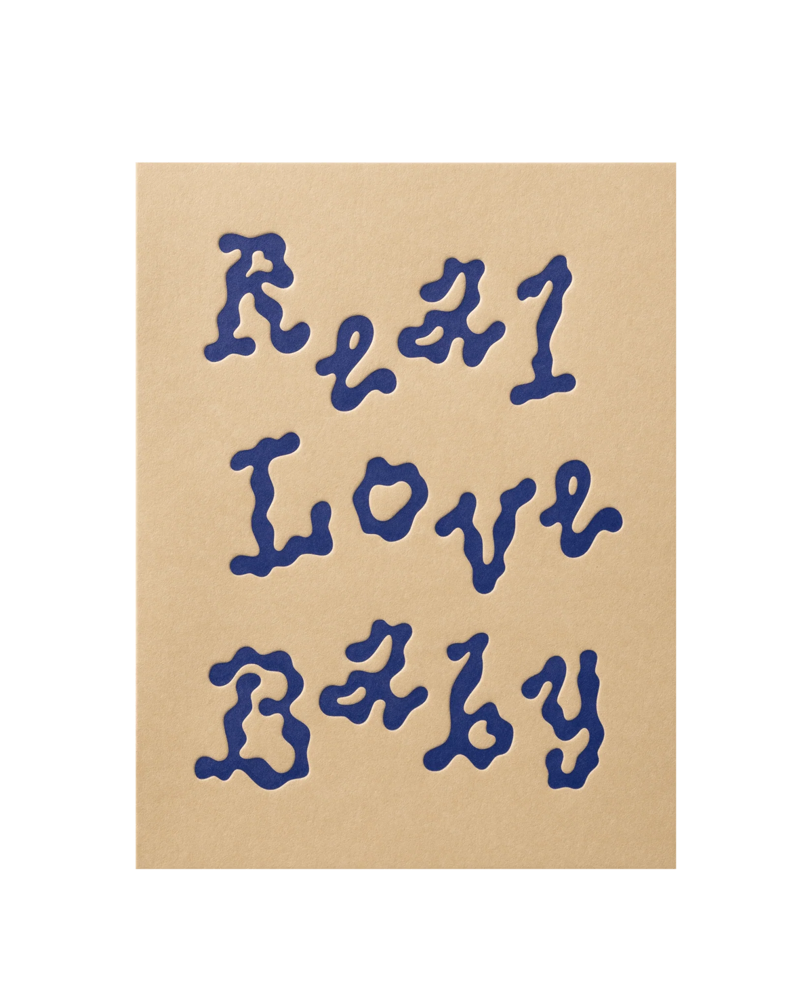 Real Love Baby Card