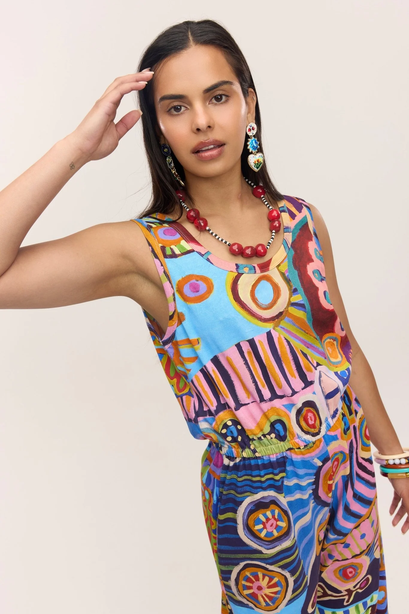 Saraeva Wide Leg Jumpsuit - Image 4