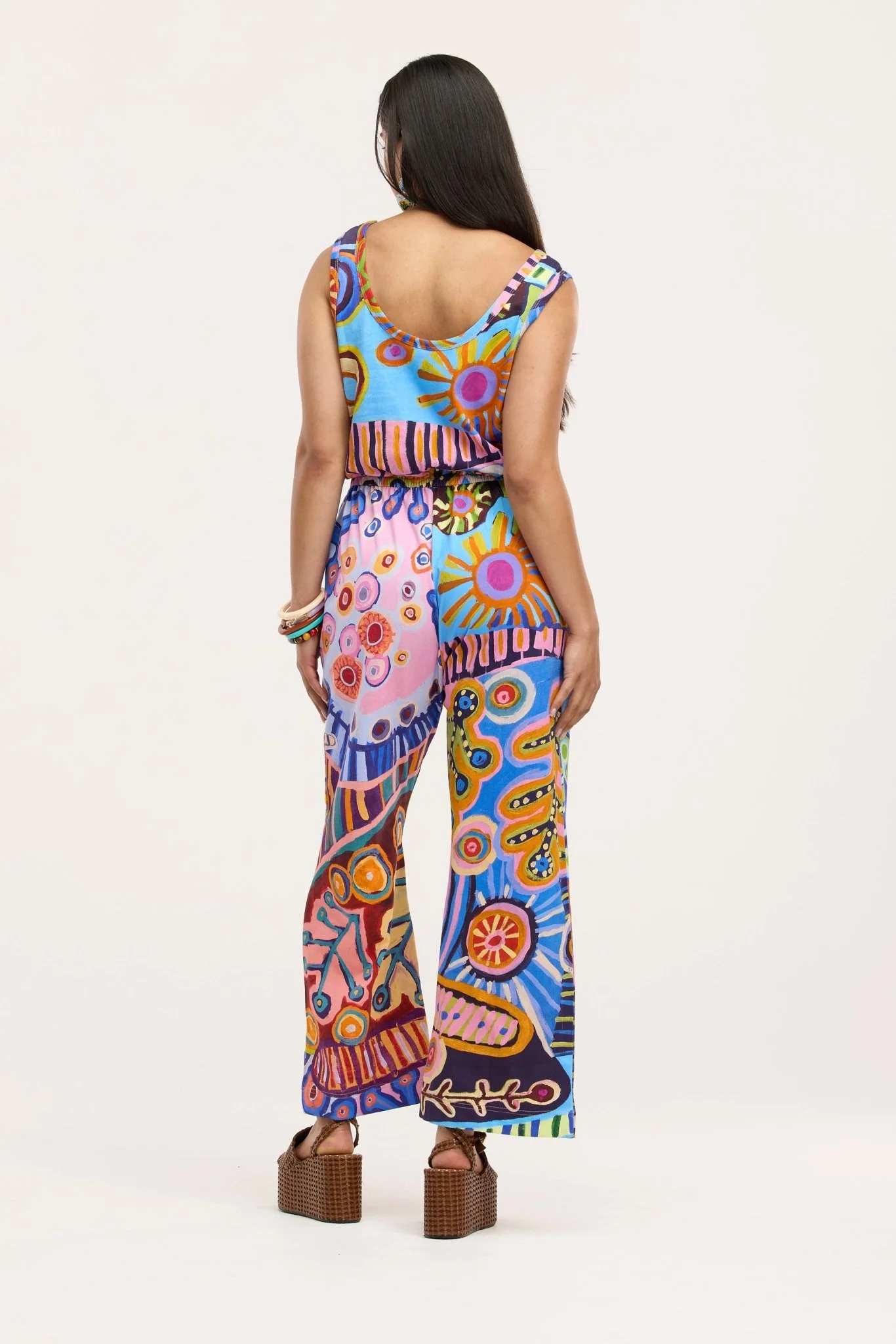 Saraeva Wide Leg Jumpsuit - Image 6