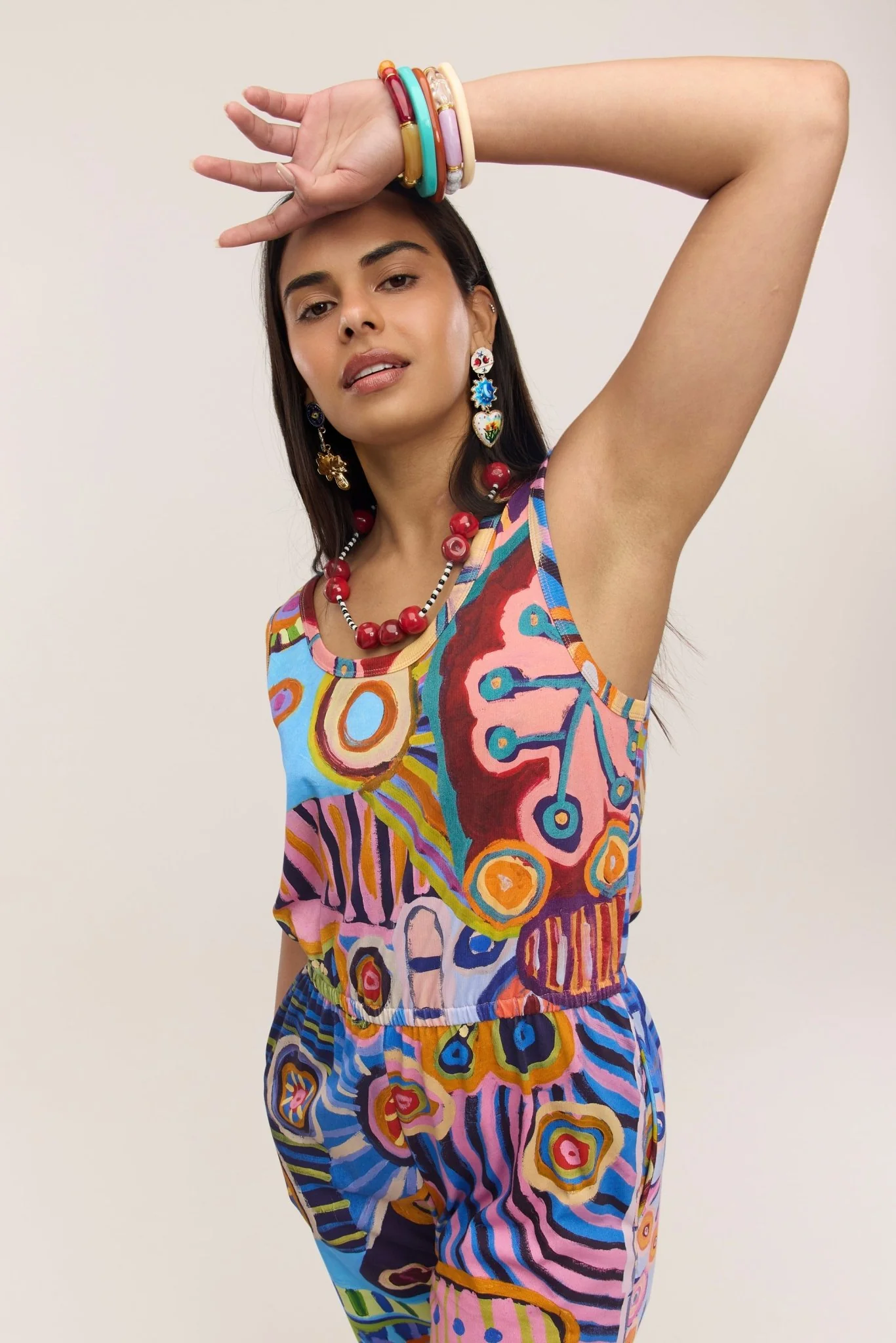 Saraeva Wide Leg Jumpsuit - Image 8