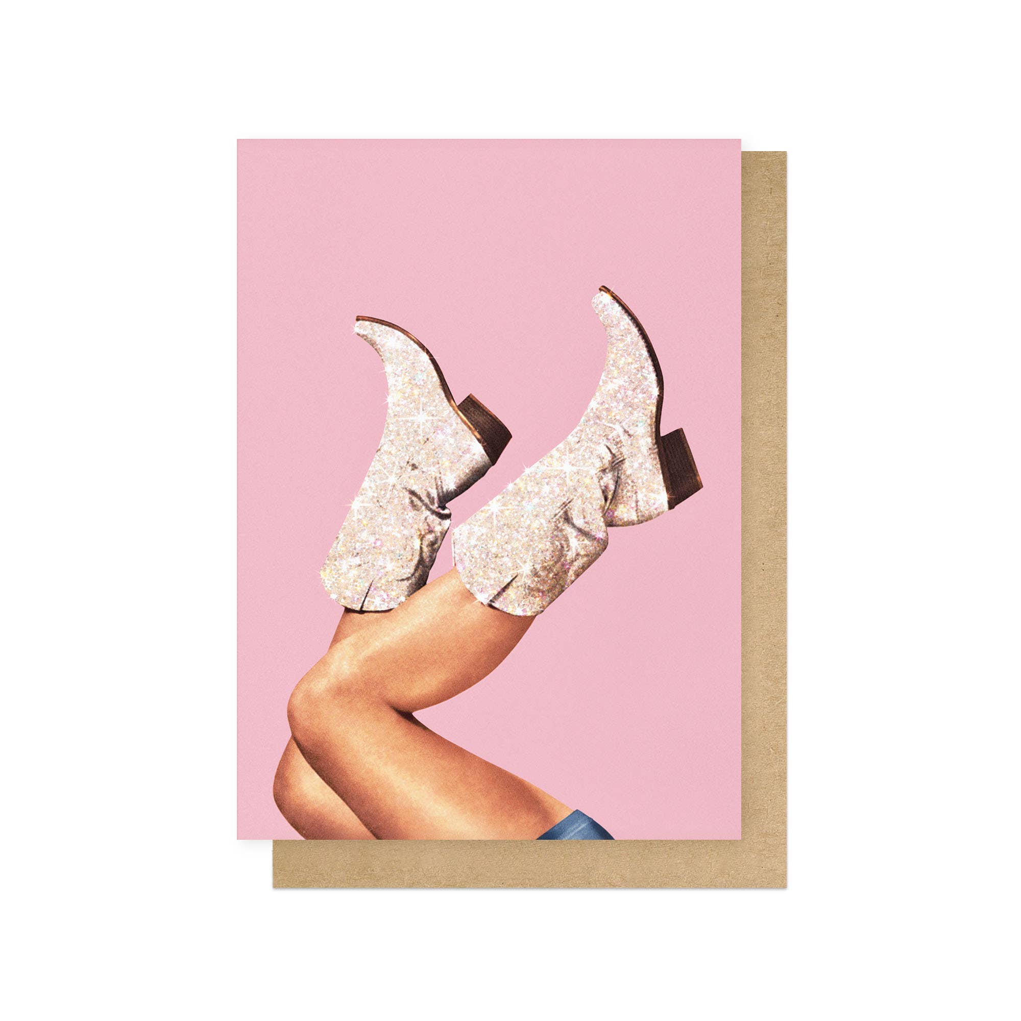 These Boots Greetings Card