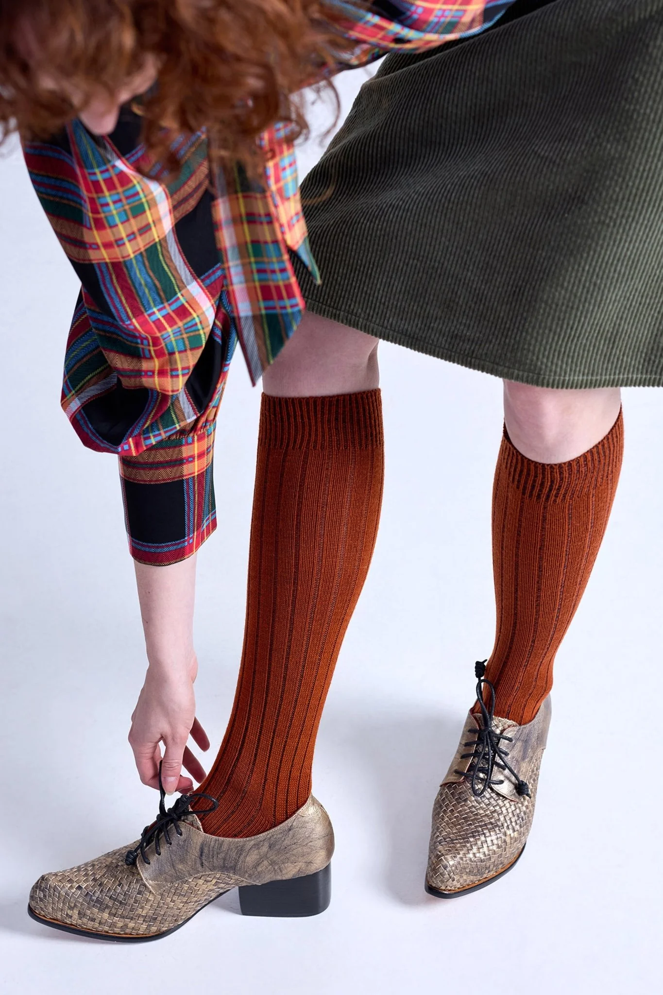 Tightology Long Rib Merino Sock - Image 2