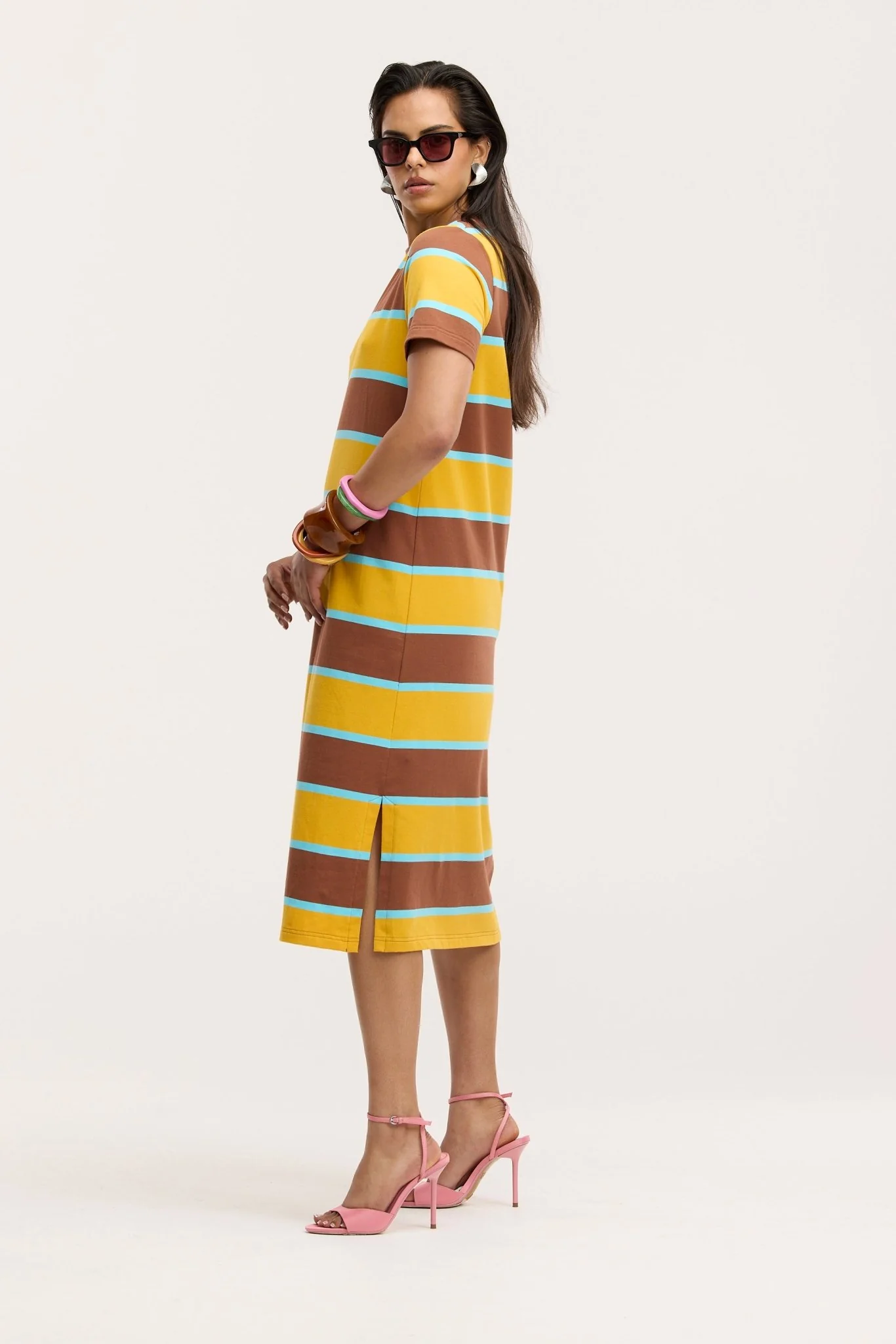 Traveller Longline T-Shirt Dress - Image 4