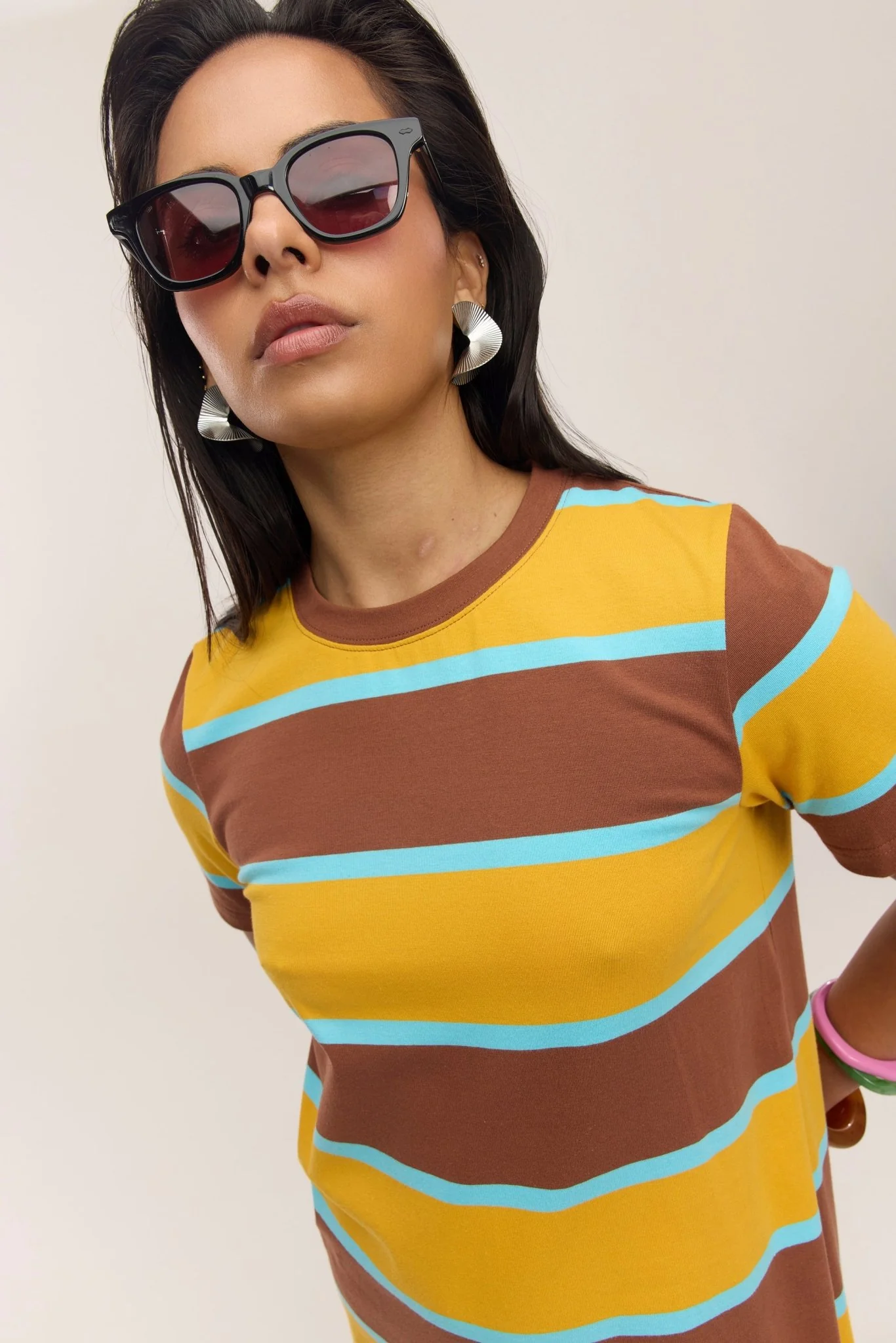 Traveller Longline T-Shirt Dress - Image 5