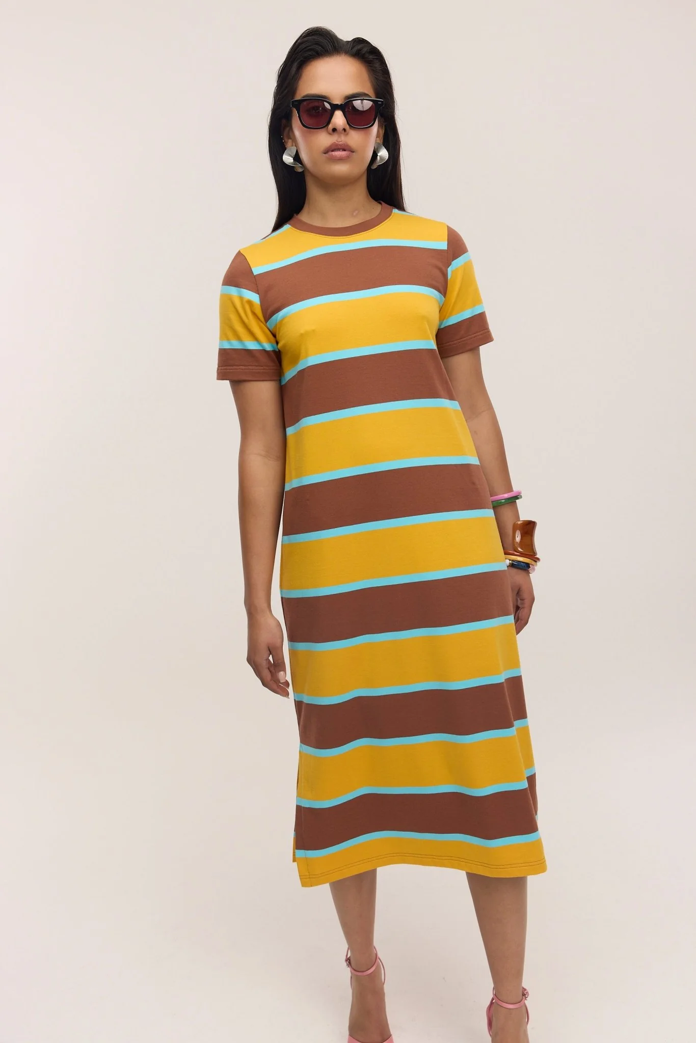 Traveller Longline T-Shirt Dress - Image 6