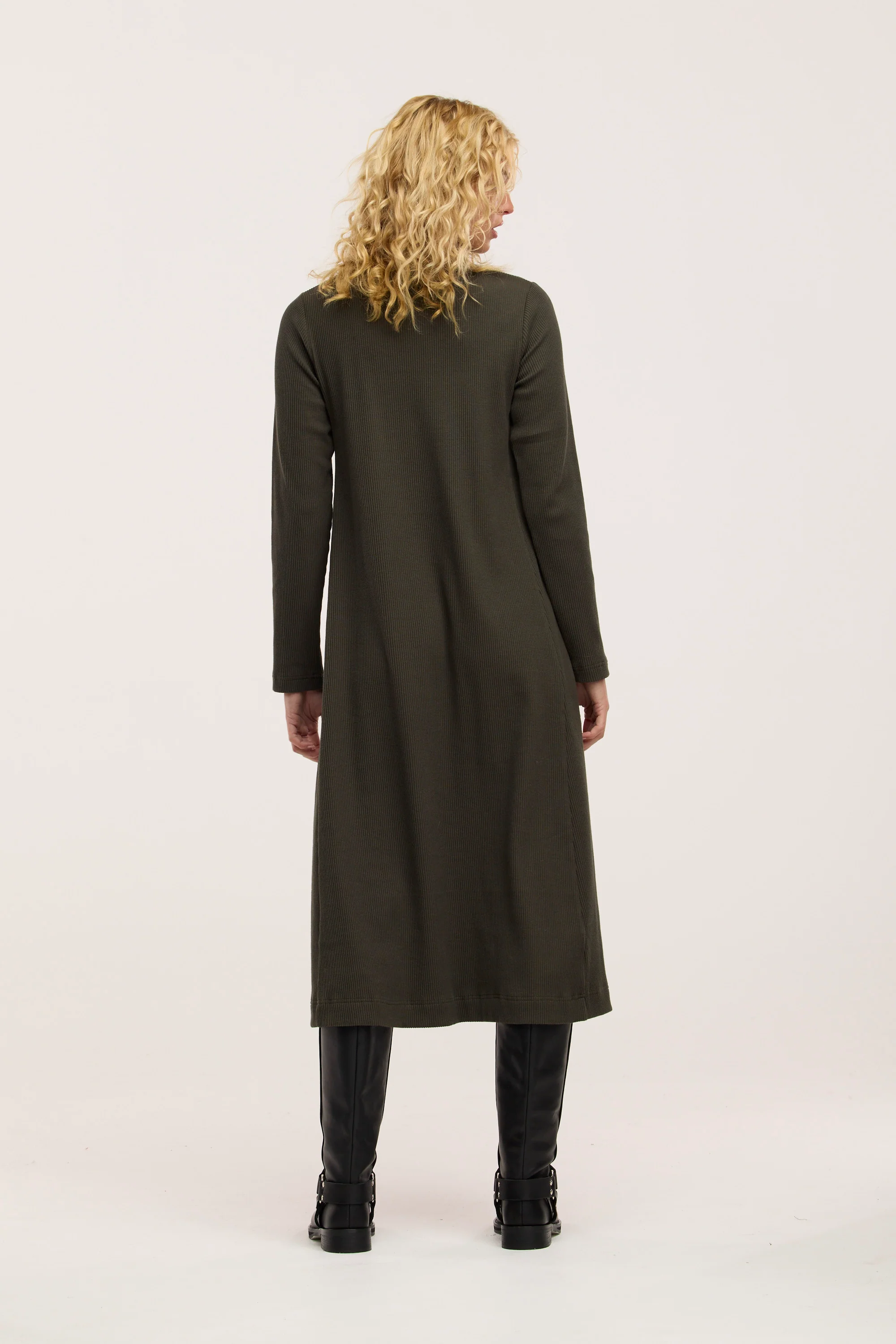 Traveller Luxe Rib Dress - Image 12