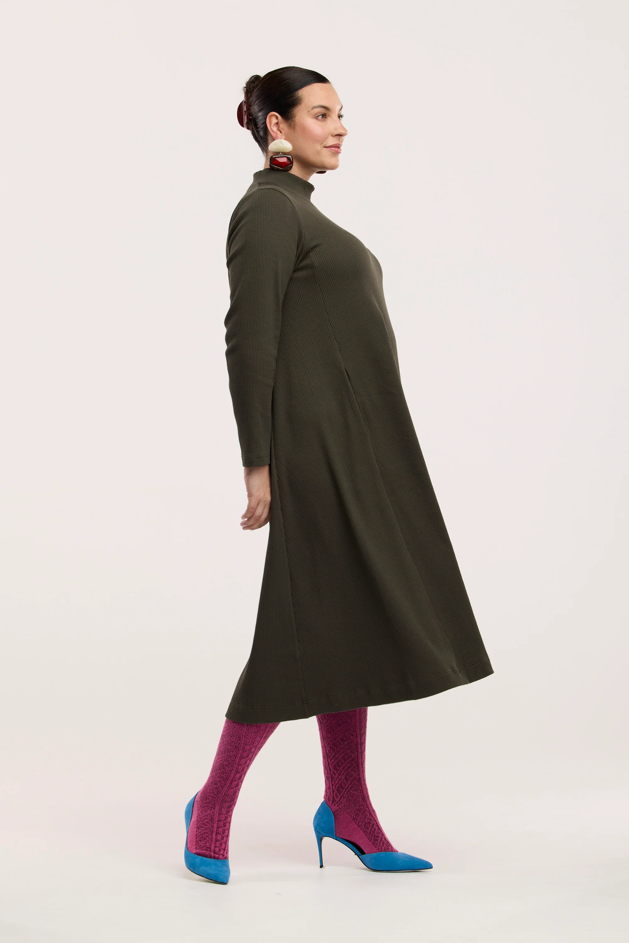 Traveller Luxe Rib Dress - Image 6