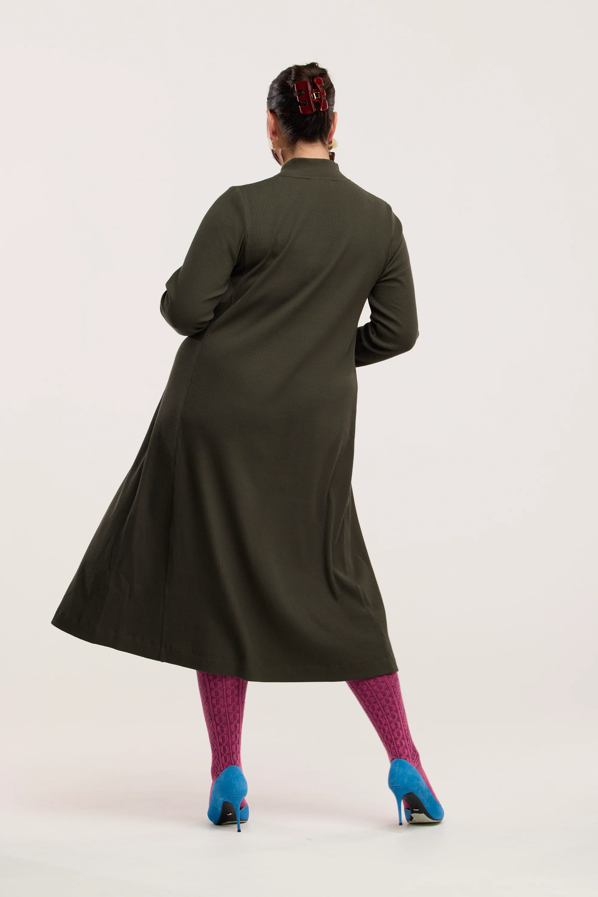 Traveller Luxe Rib Dress - Image 7