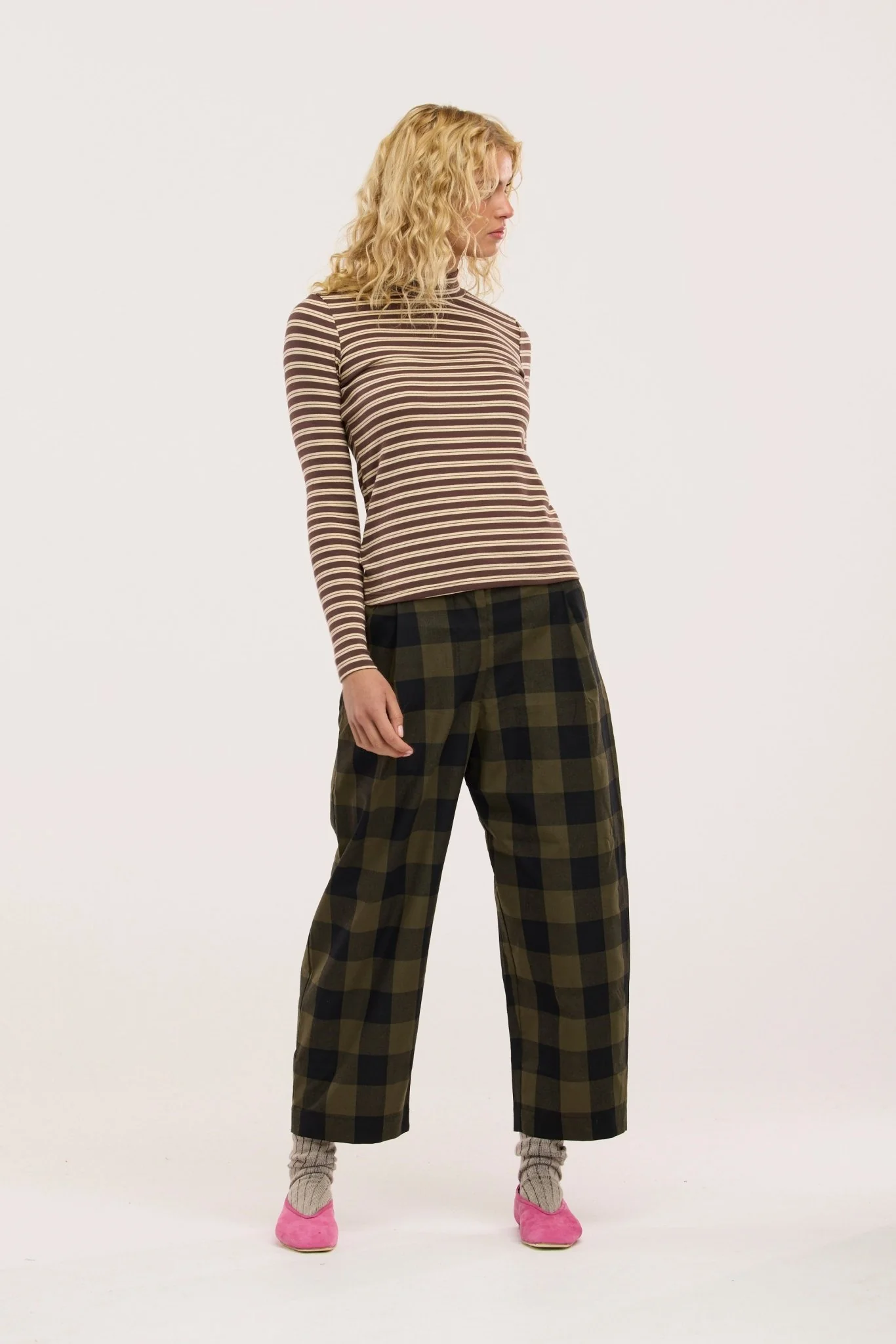 Traveller Rib Mock Neck Top - Image 4